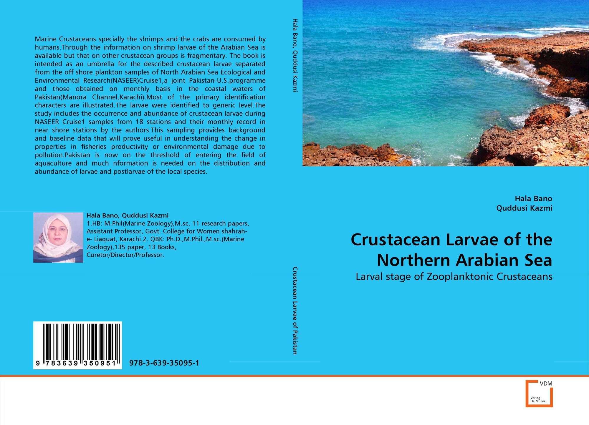 crustacean larvae of the northern arabian sea的封面