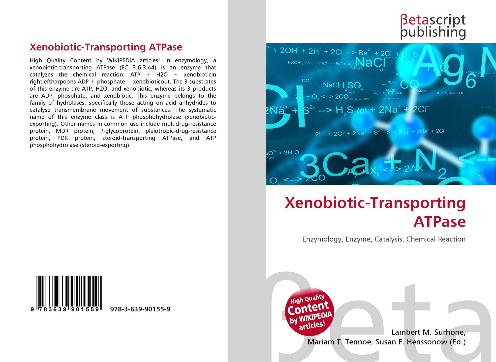 xenobiotic-transporting atpase的封面