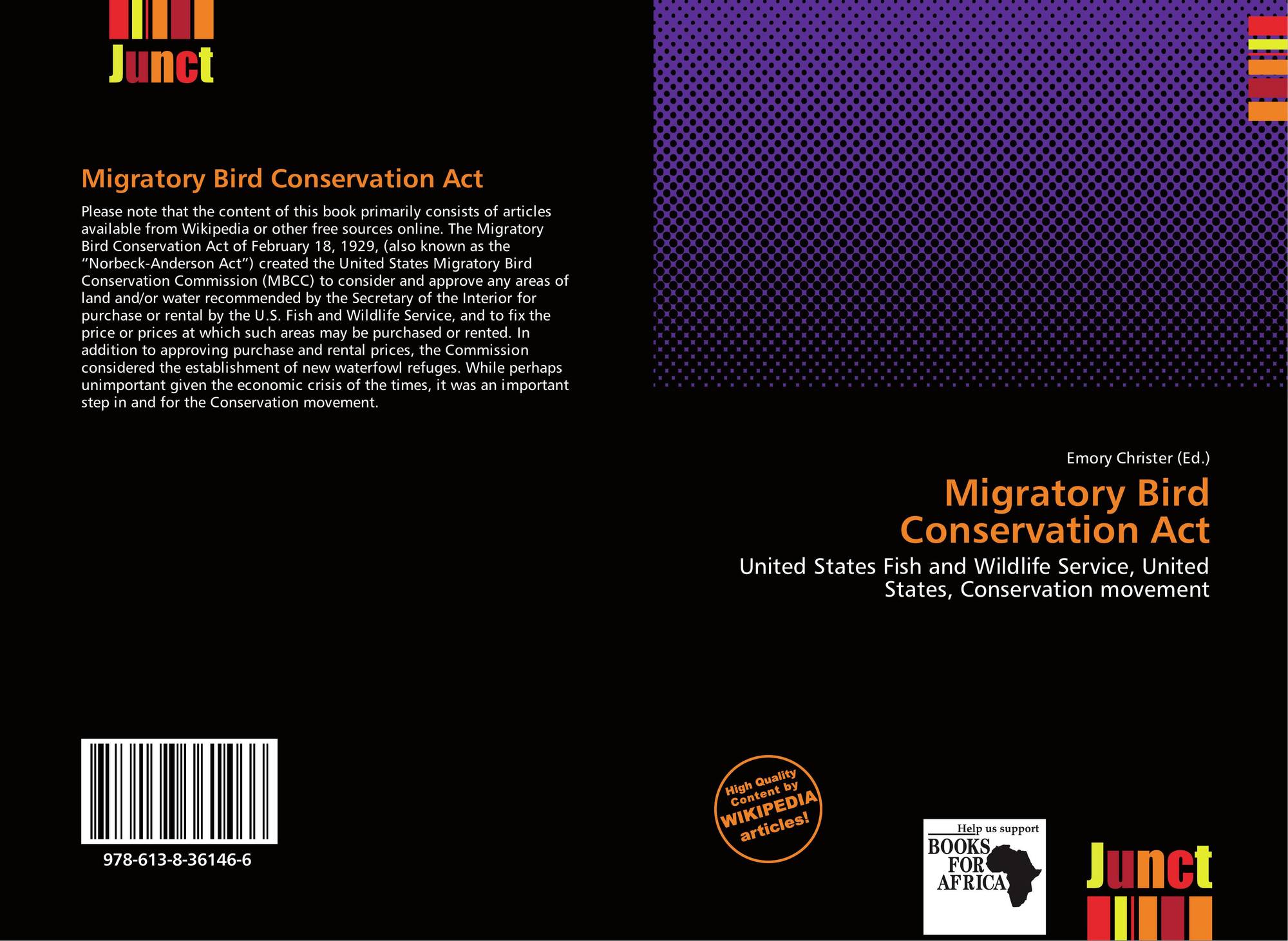 migratory bird conservation act的封面