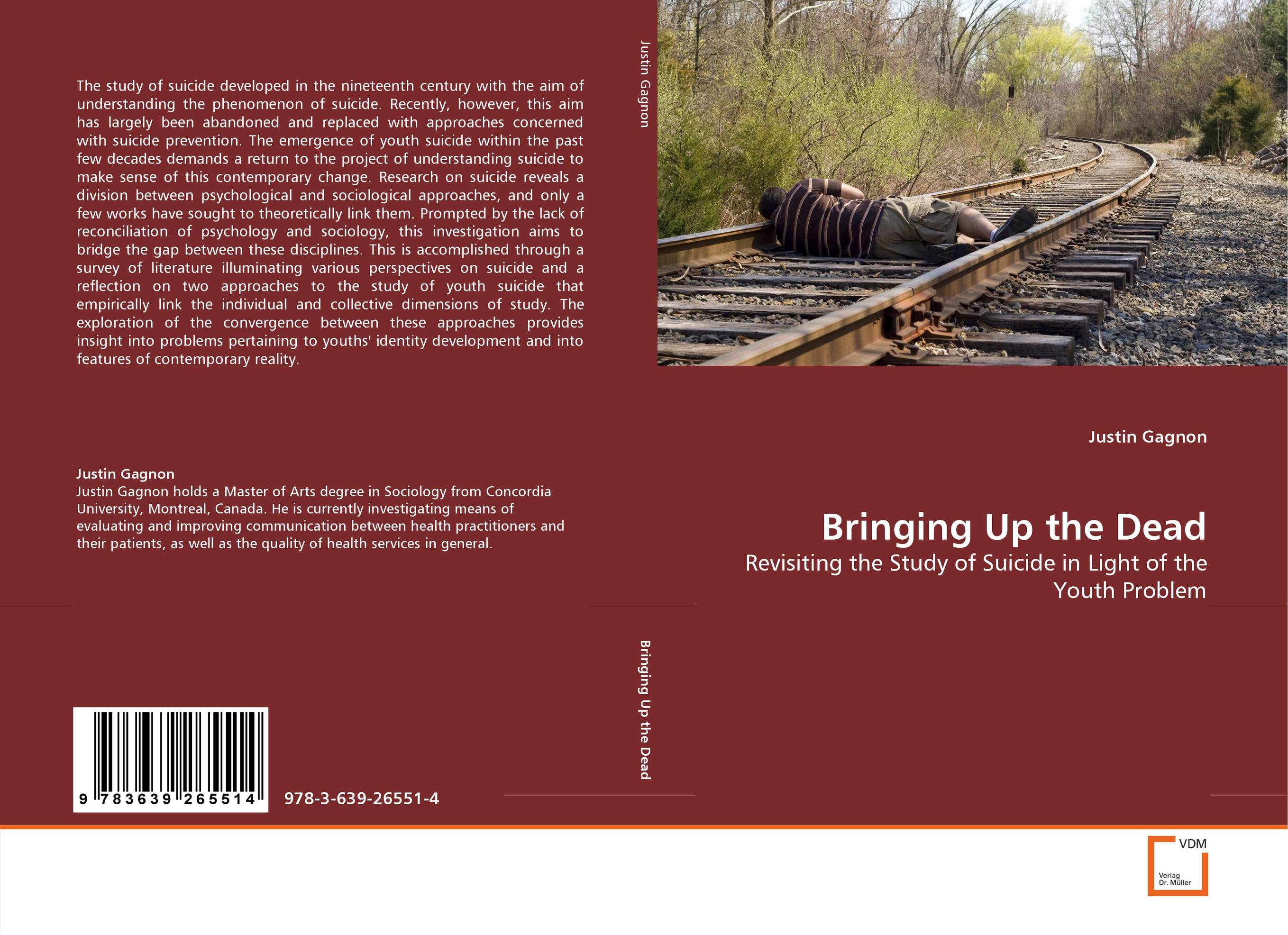 Bringing Up the Dead. Revisiting the Study of Suicide in Light of the Youth Problem.