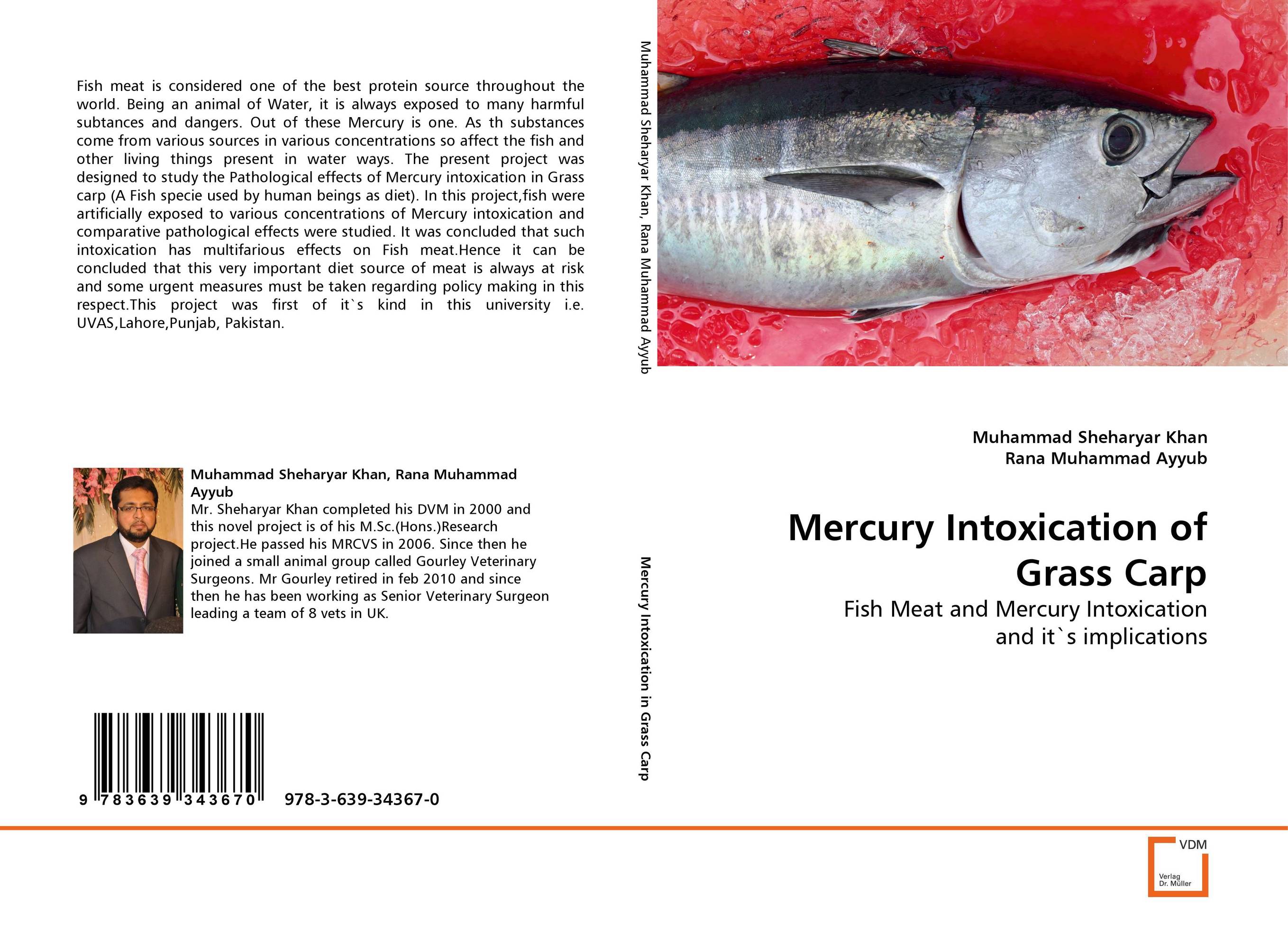 Mercury Intoxication of Grass Carp. Fish Meat and Mercury Intoxication and it''s implications.