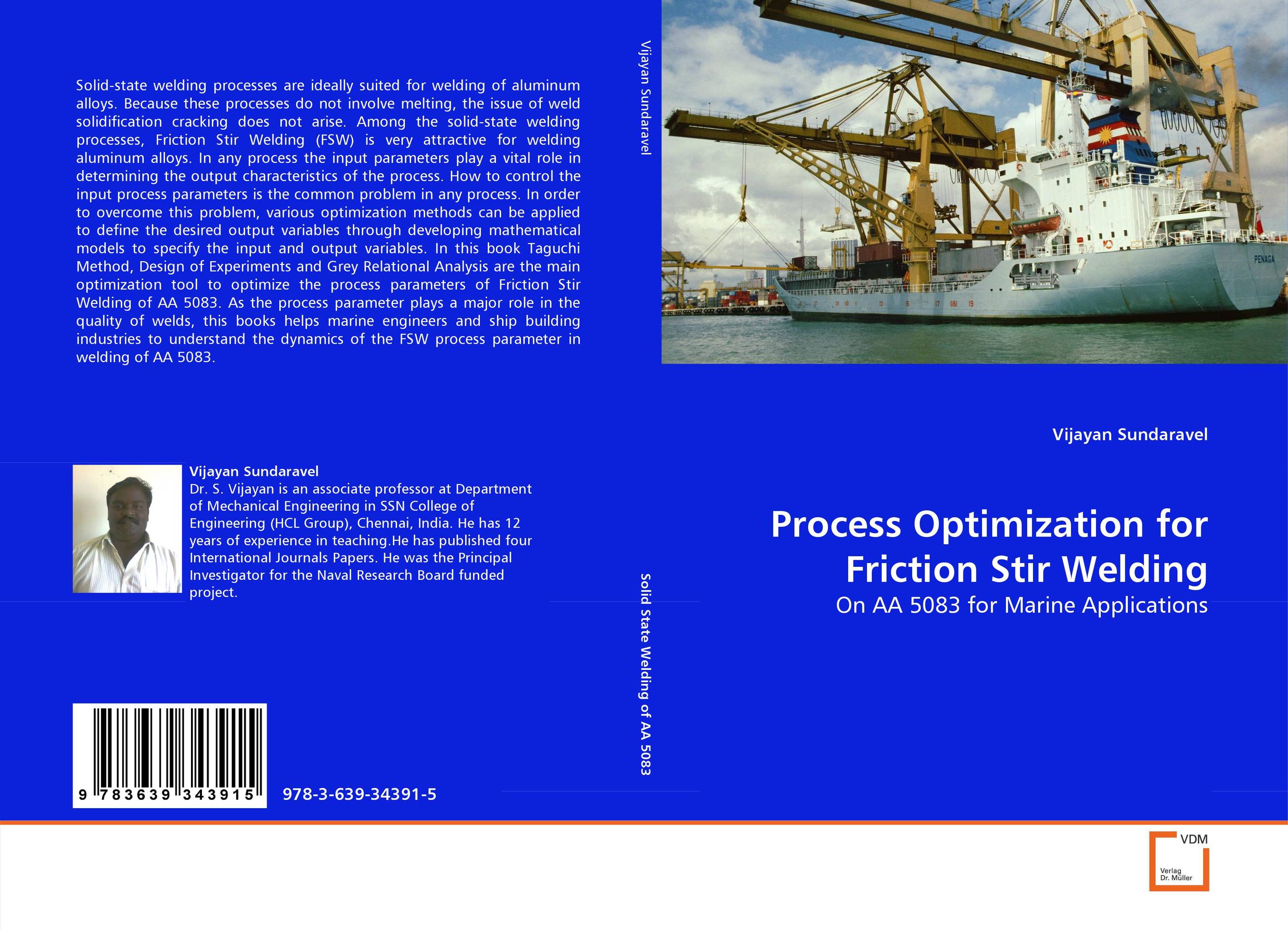 Process Optimization for Friction Stir Welding. On AA 5083 for Marine Applications.