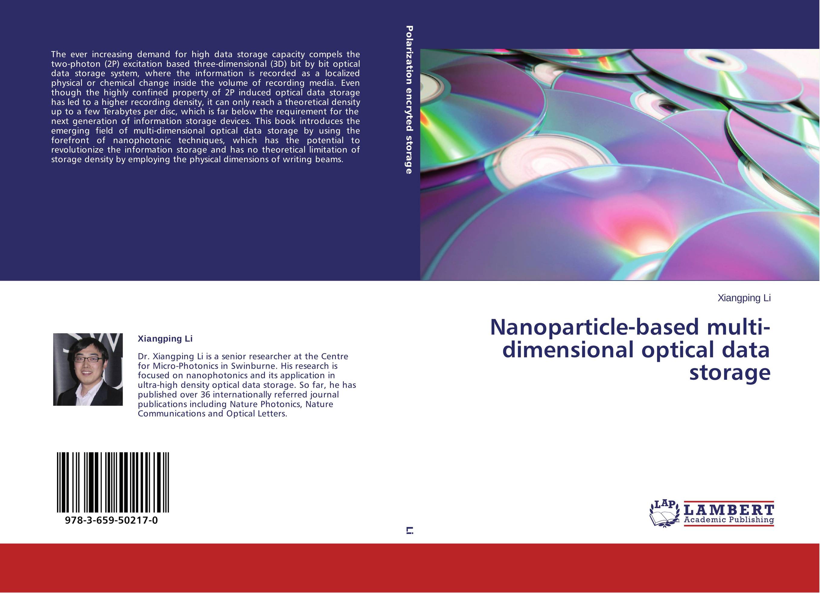Nanoparticle-based multi-dimensional optical data storage..