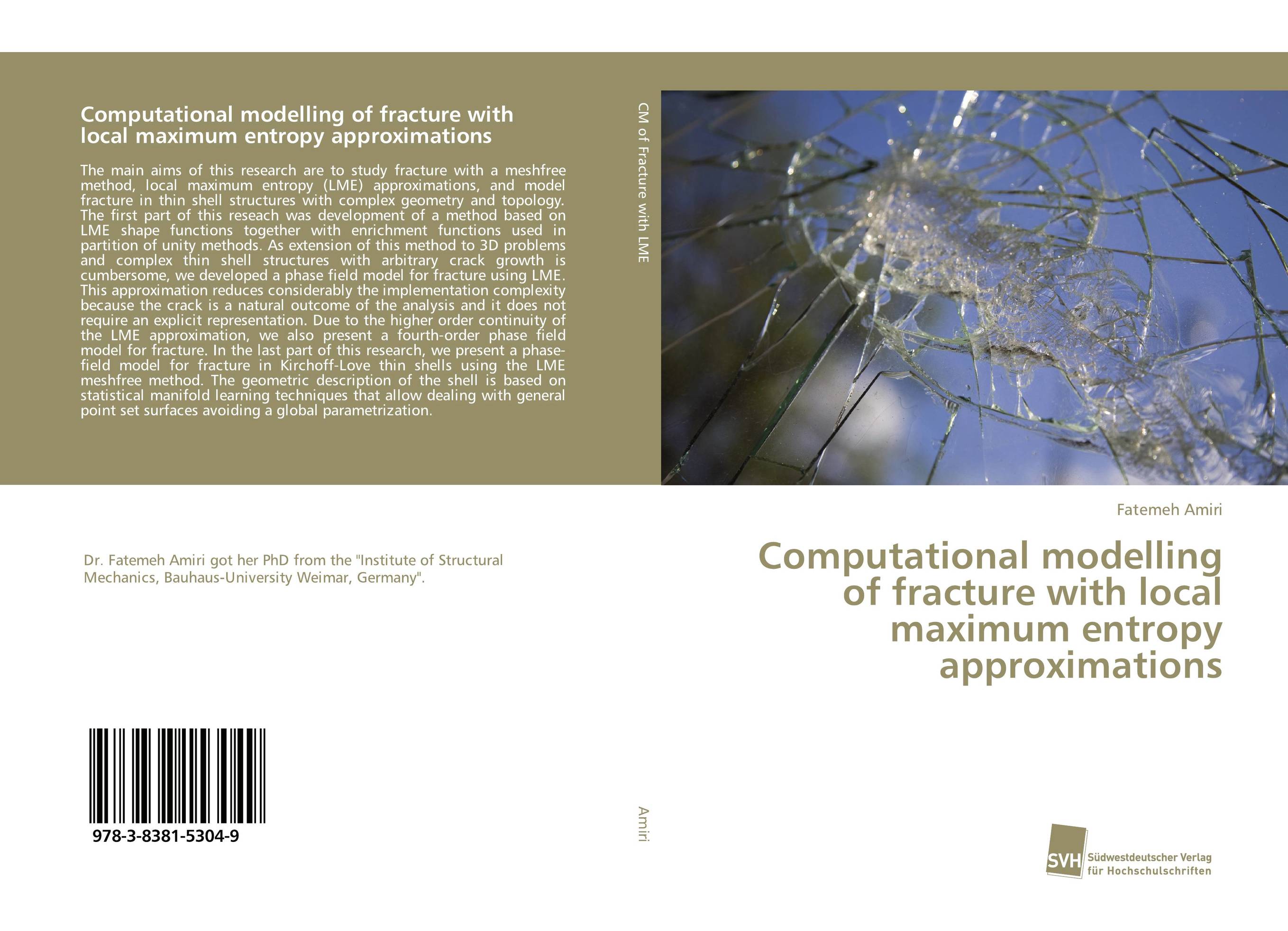 Computational modelling of fracture with local maximum entropy approximations..