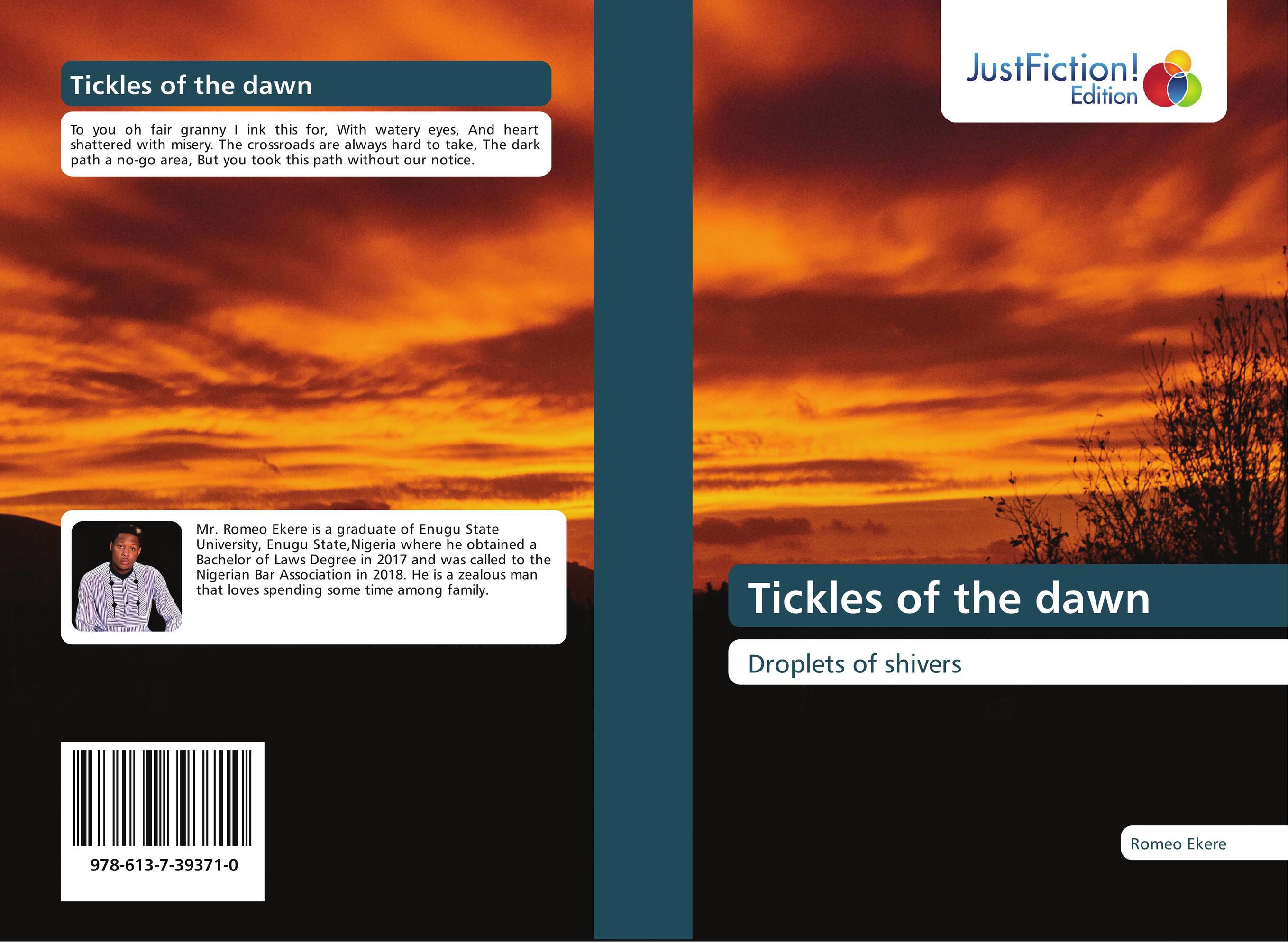 Tickles of the dawn. Droplets of shivers.