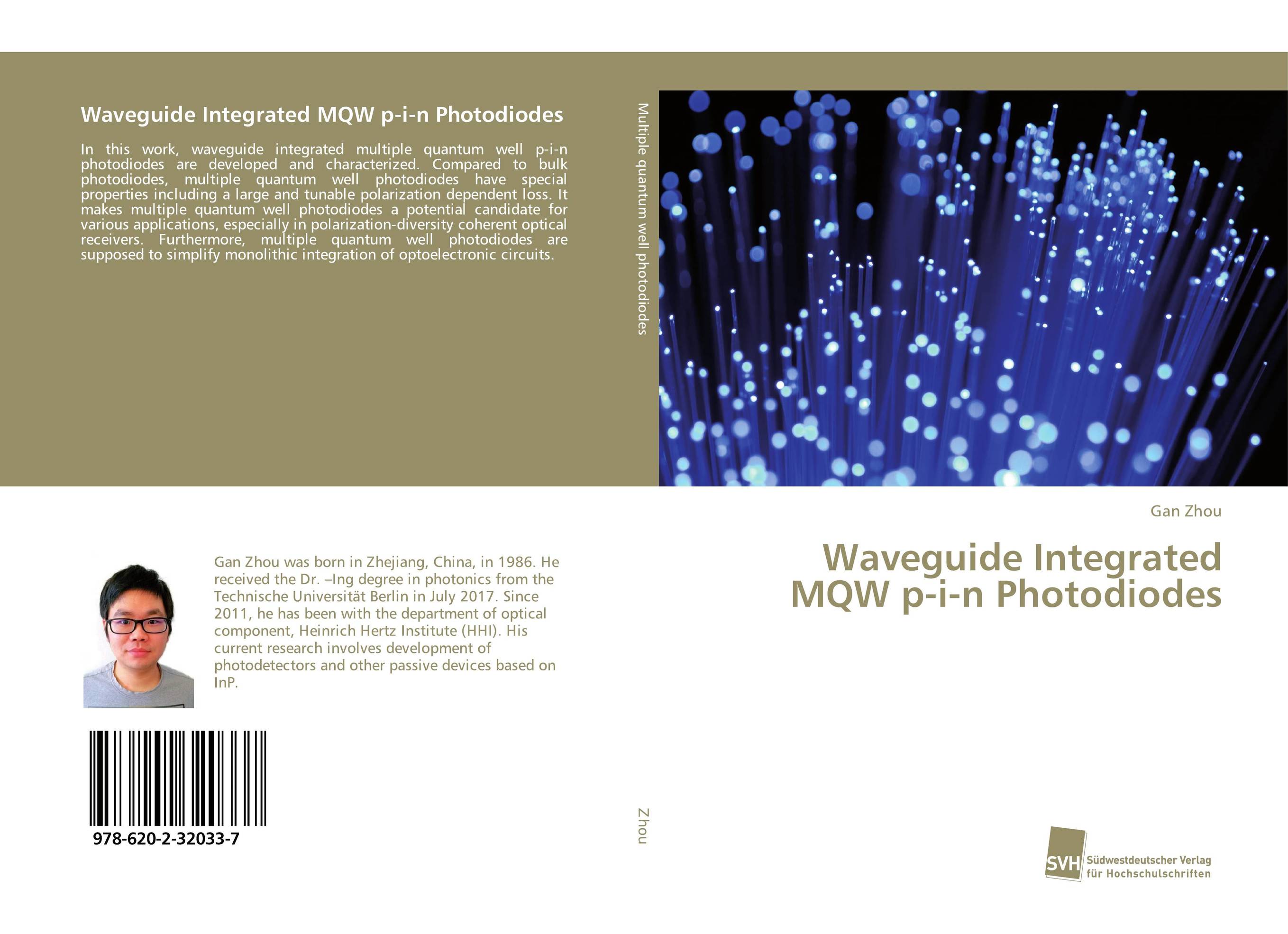 Waveguide Integrated MQW p-i-n Photodiodes..