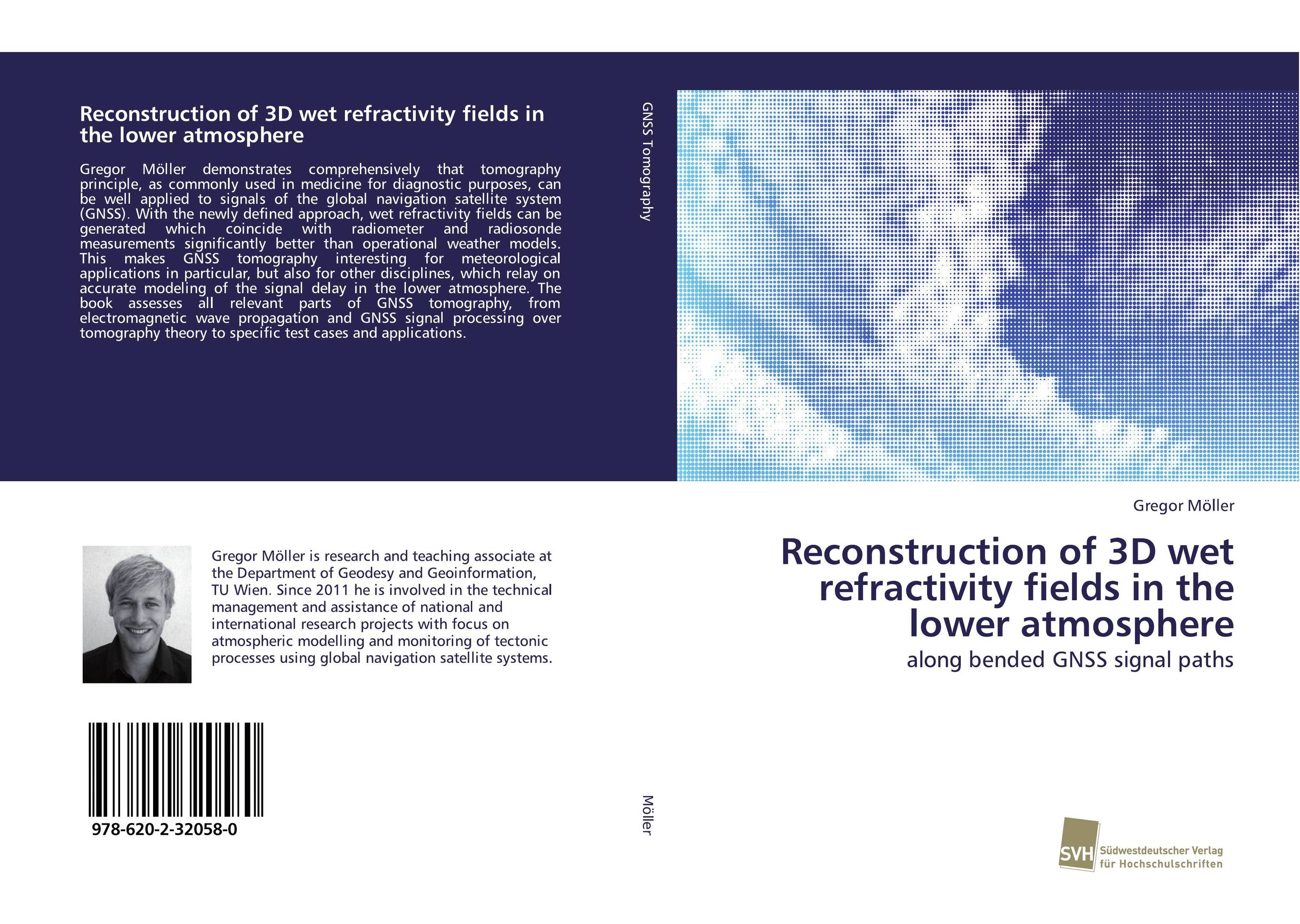 Reconstruction of 3D wet refractivity fields in the lower atmosphere. Along bended GNSS signal paths.