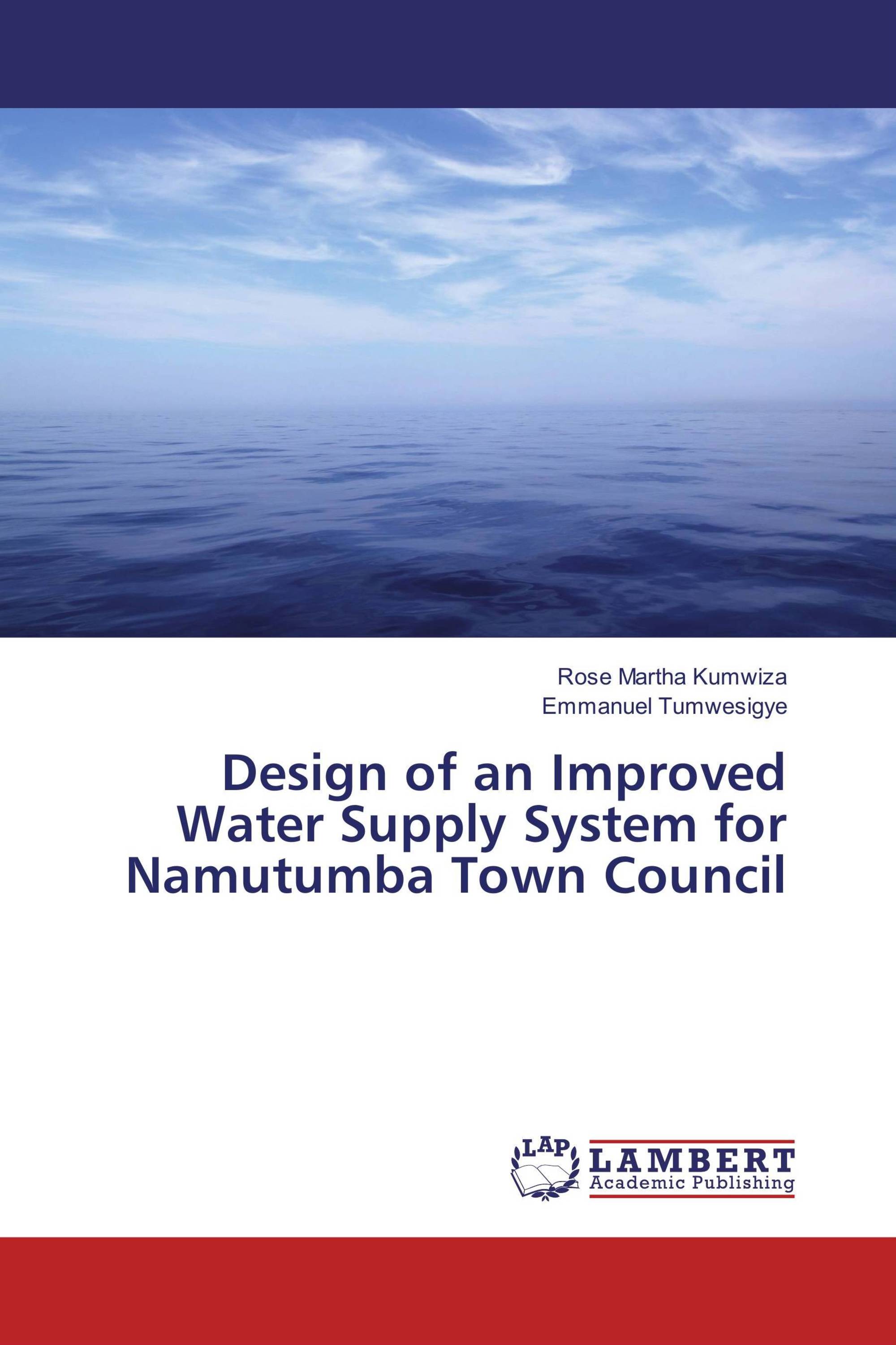 Design of an Improved Water Supply System for Namutumba Town Council