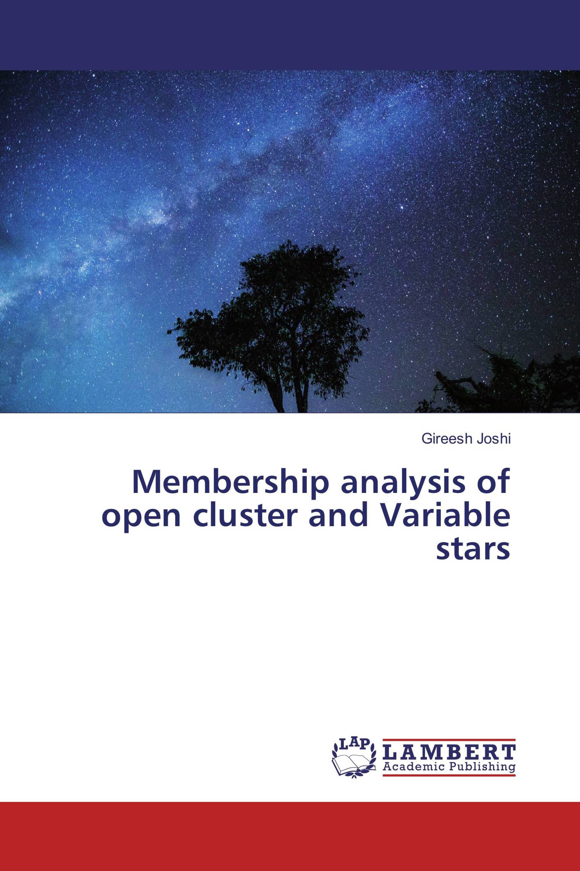 Membership analysis of open cluster and Variable stars