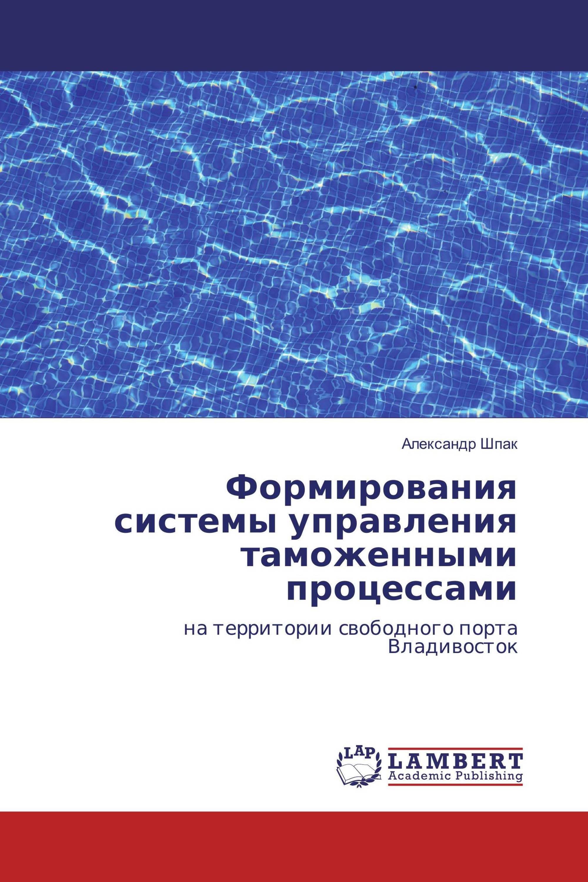 Формирования системы управления таможенными процессами