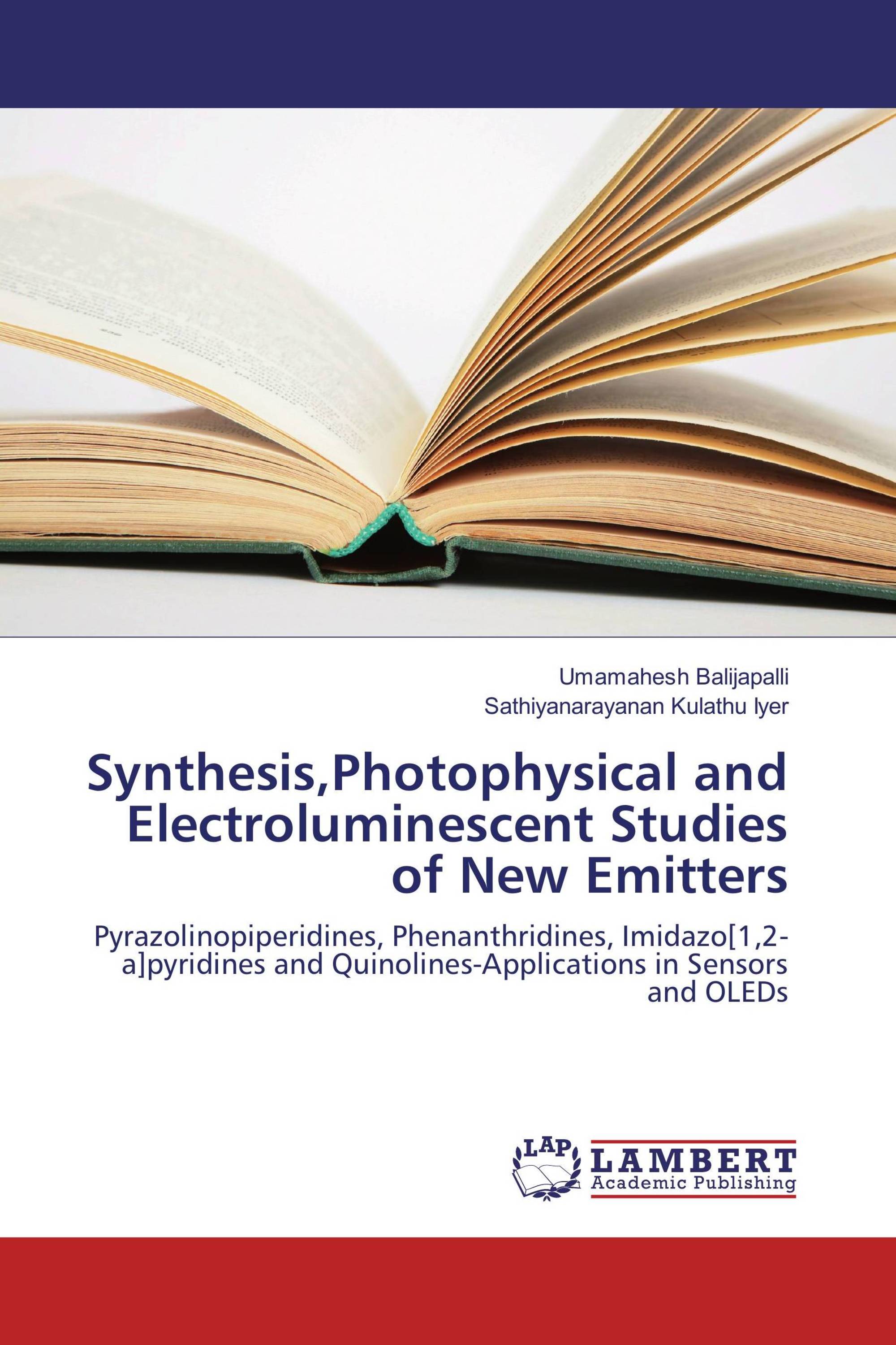 Synthesis,Photophysical and Electroluminescent Studies of New Emitters