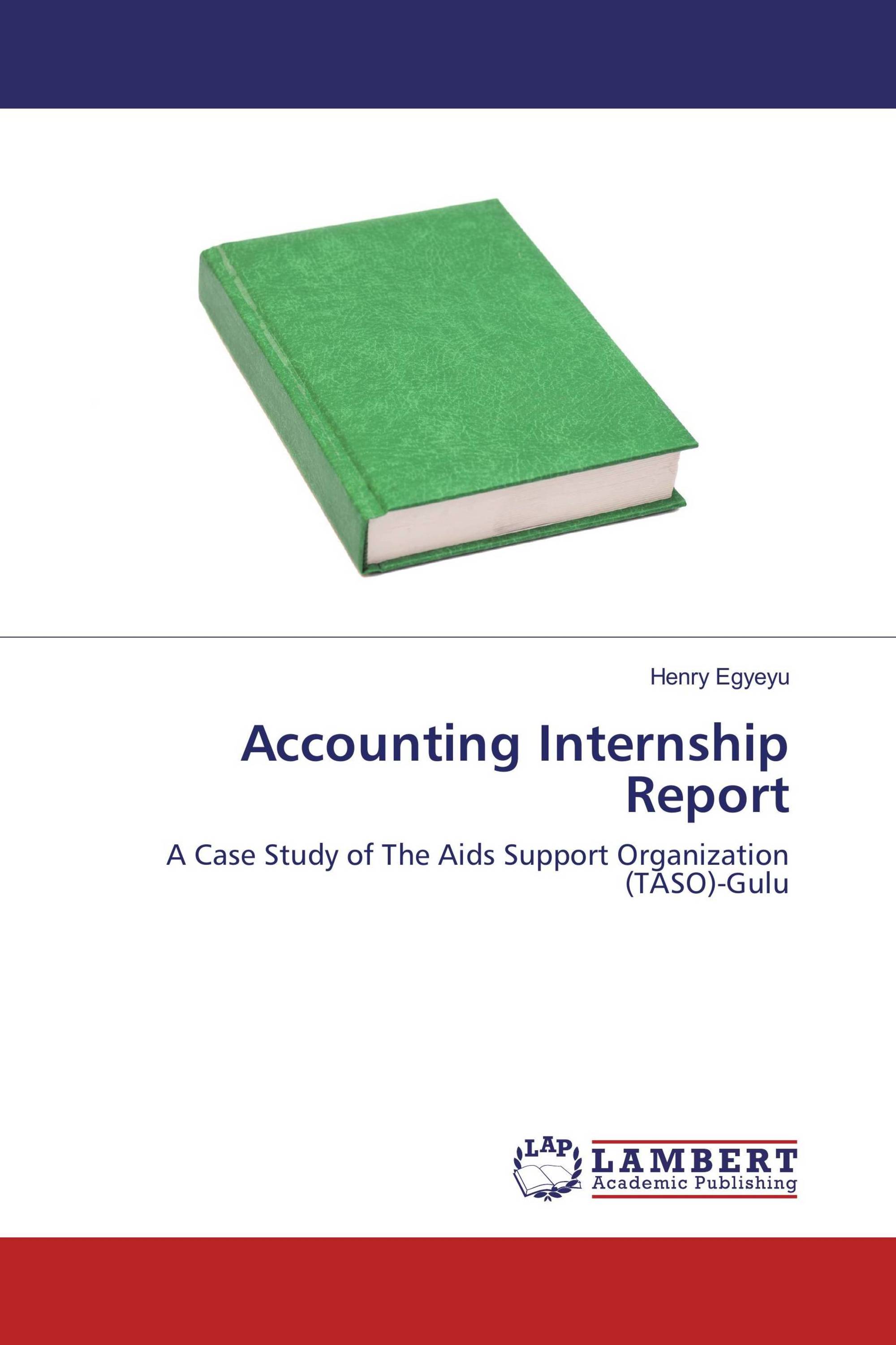 Accounting Internship Report 978 3 330 05169 0 9783330051690   9783330051690 