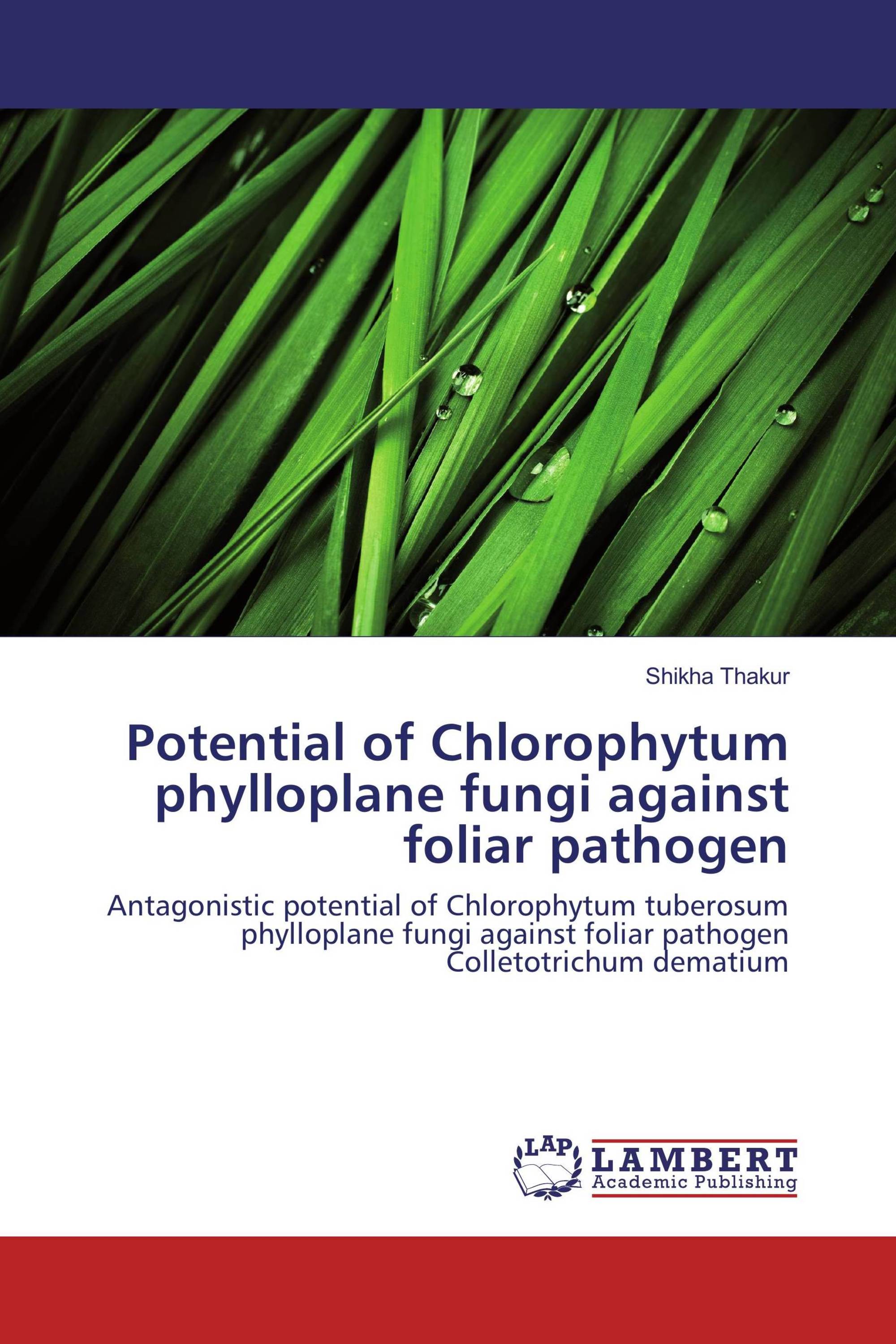 Potential of Chlorophytum phylloplane fungi against foliar pathogen