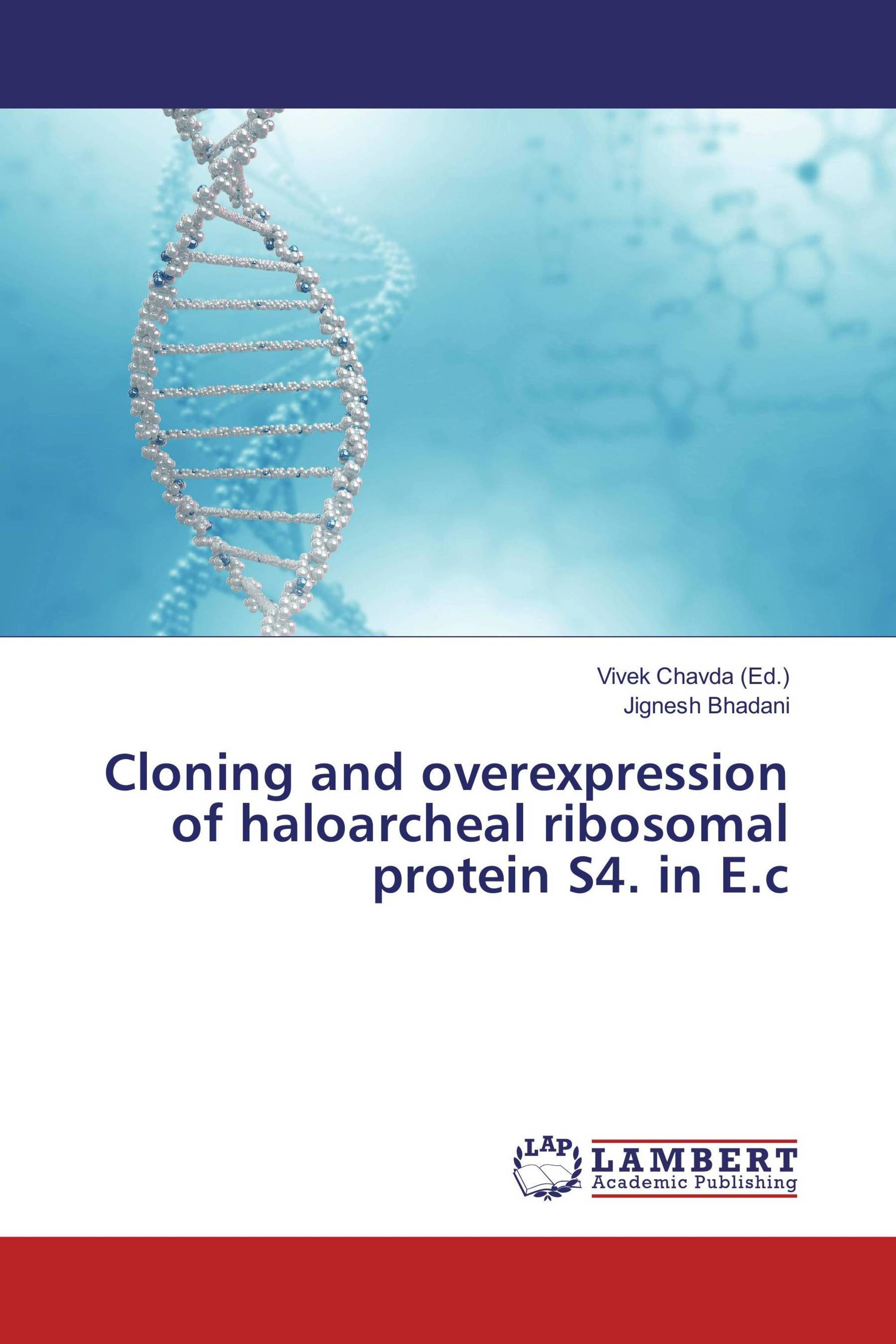 Cloning and overexpression of haloarcheal ribosomal protein S4. in E.c