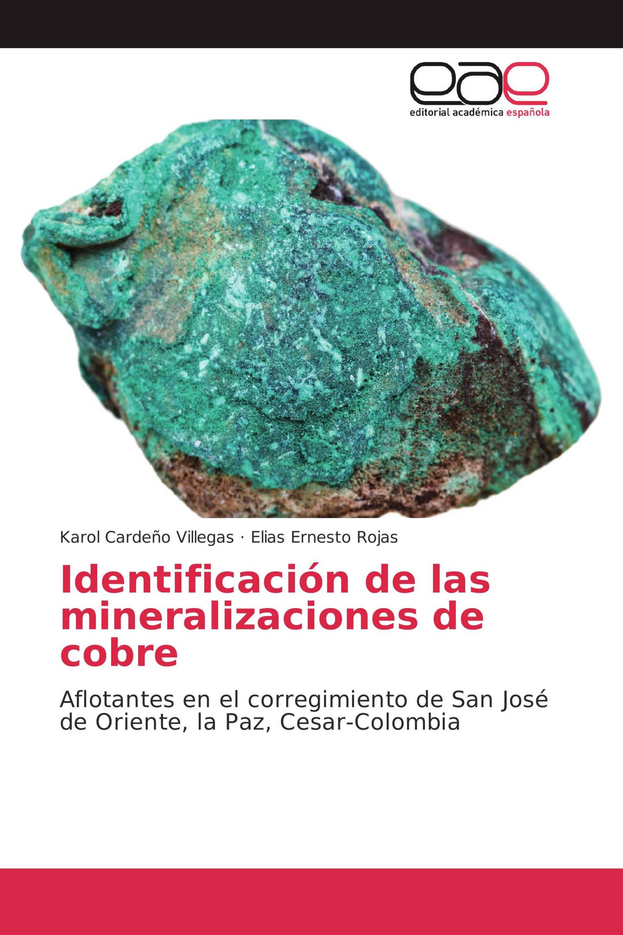 Identificación de las mineralizaciones de cobre