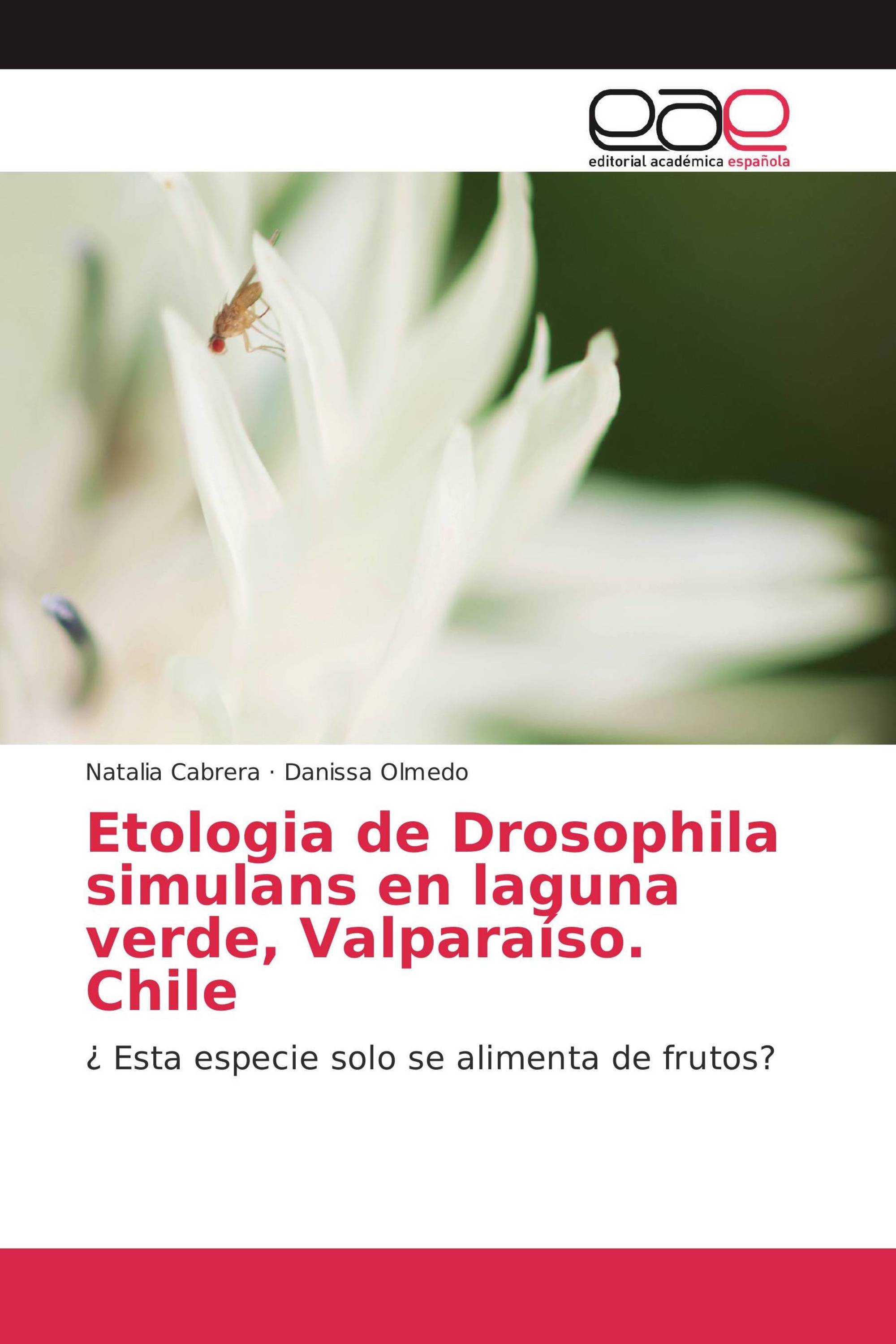 Etologia de Drosophila simulans en laguna verde, Valparaíso. Chile