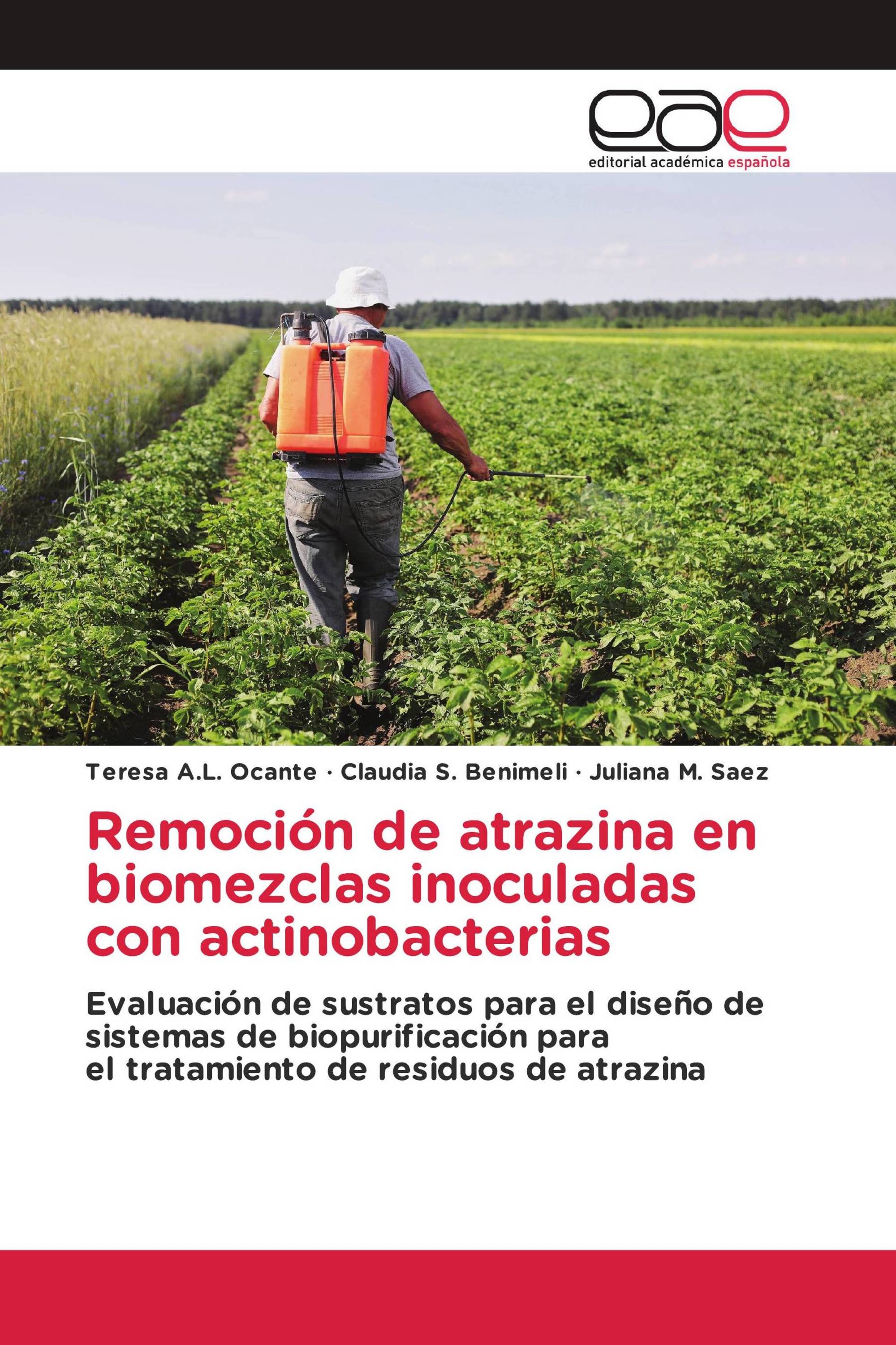 Remoción de atrazina en biomezclas inoculadas con actinobacterias