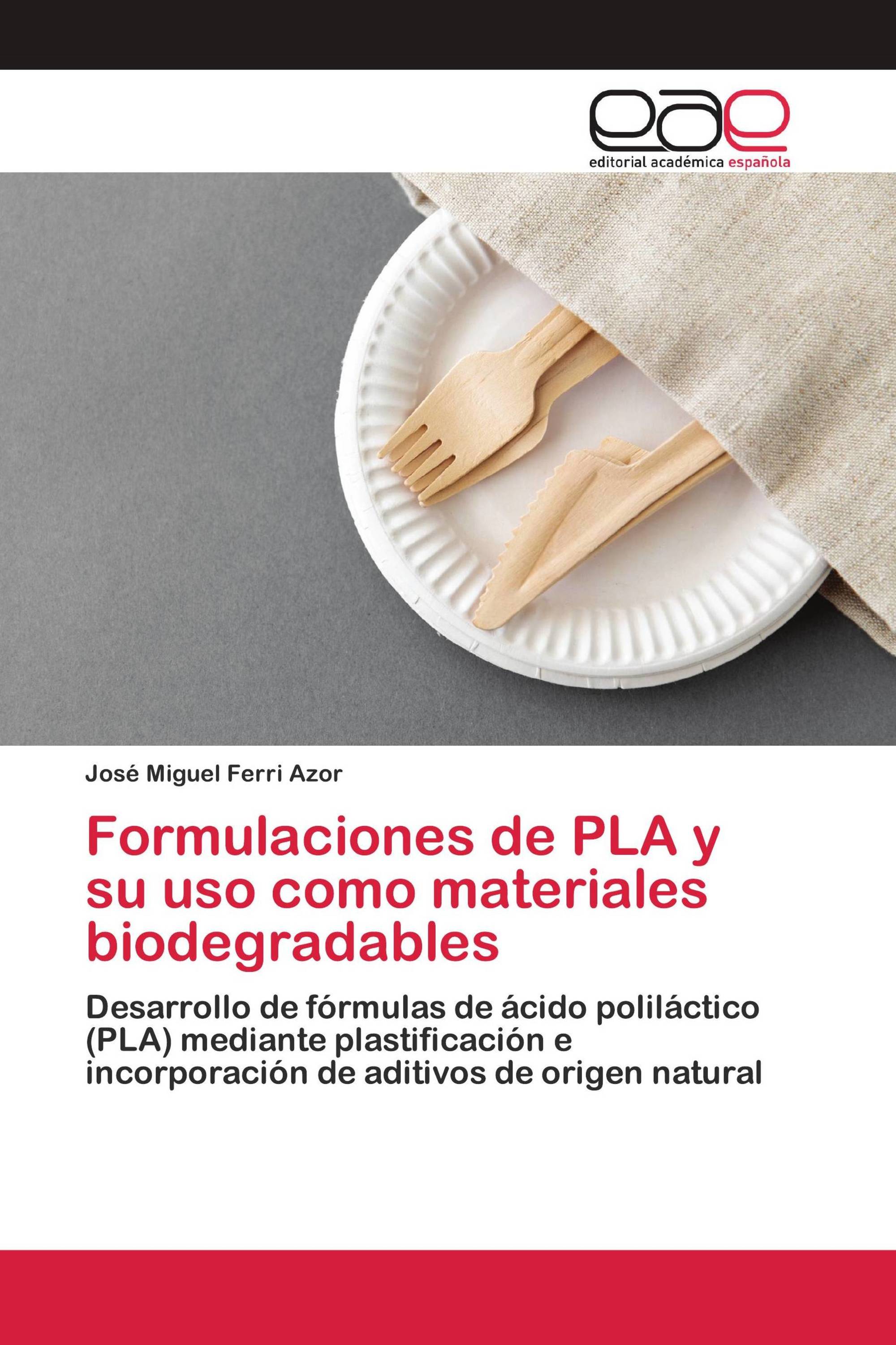 Formulaciones de PLA y su uso como materiales biodegradables