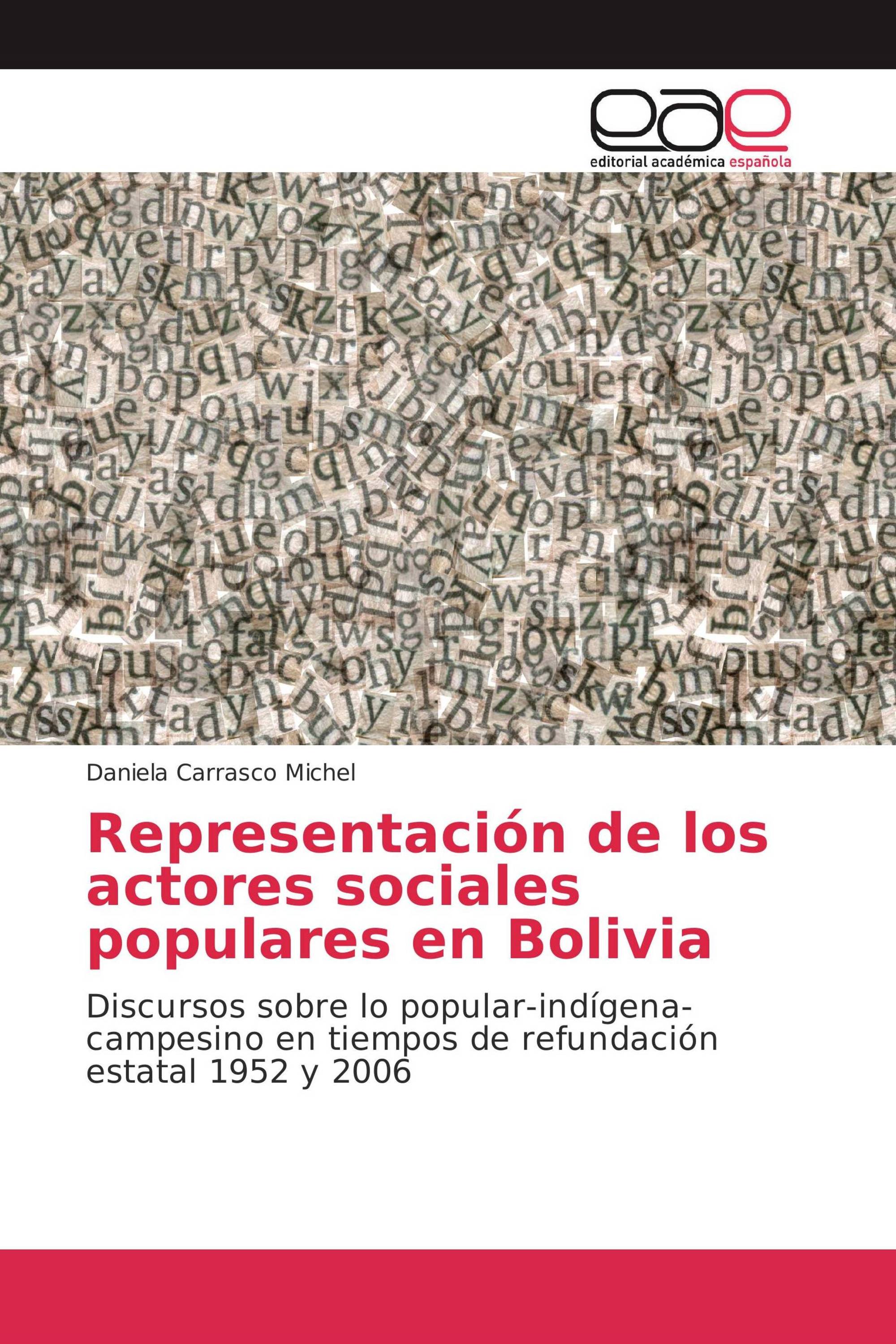 Representación de los actores sociales populares en Bolivia