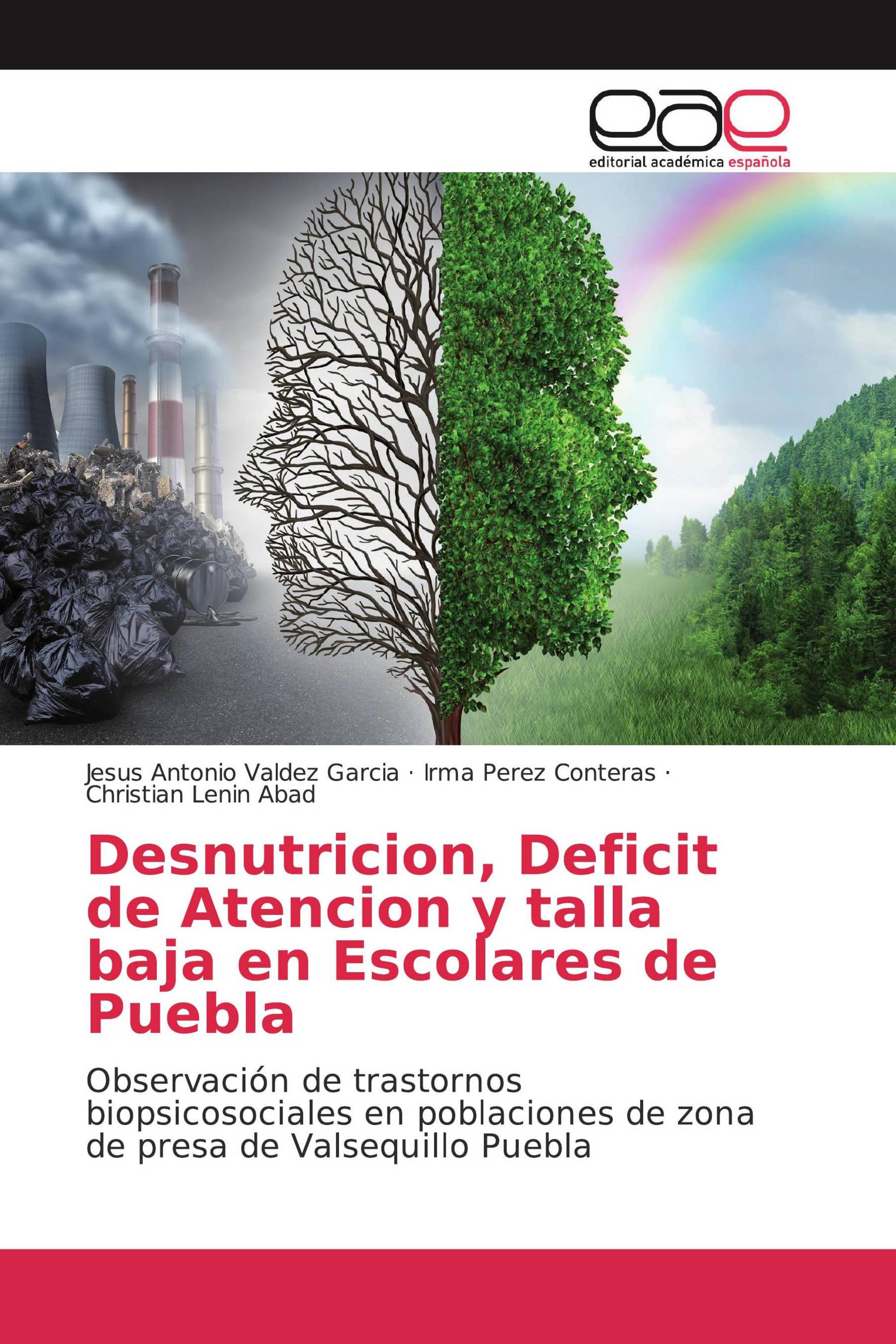 Desnutricion, Deficit de Atencion y talla baja en Escolares de Puebla