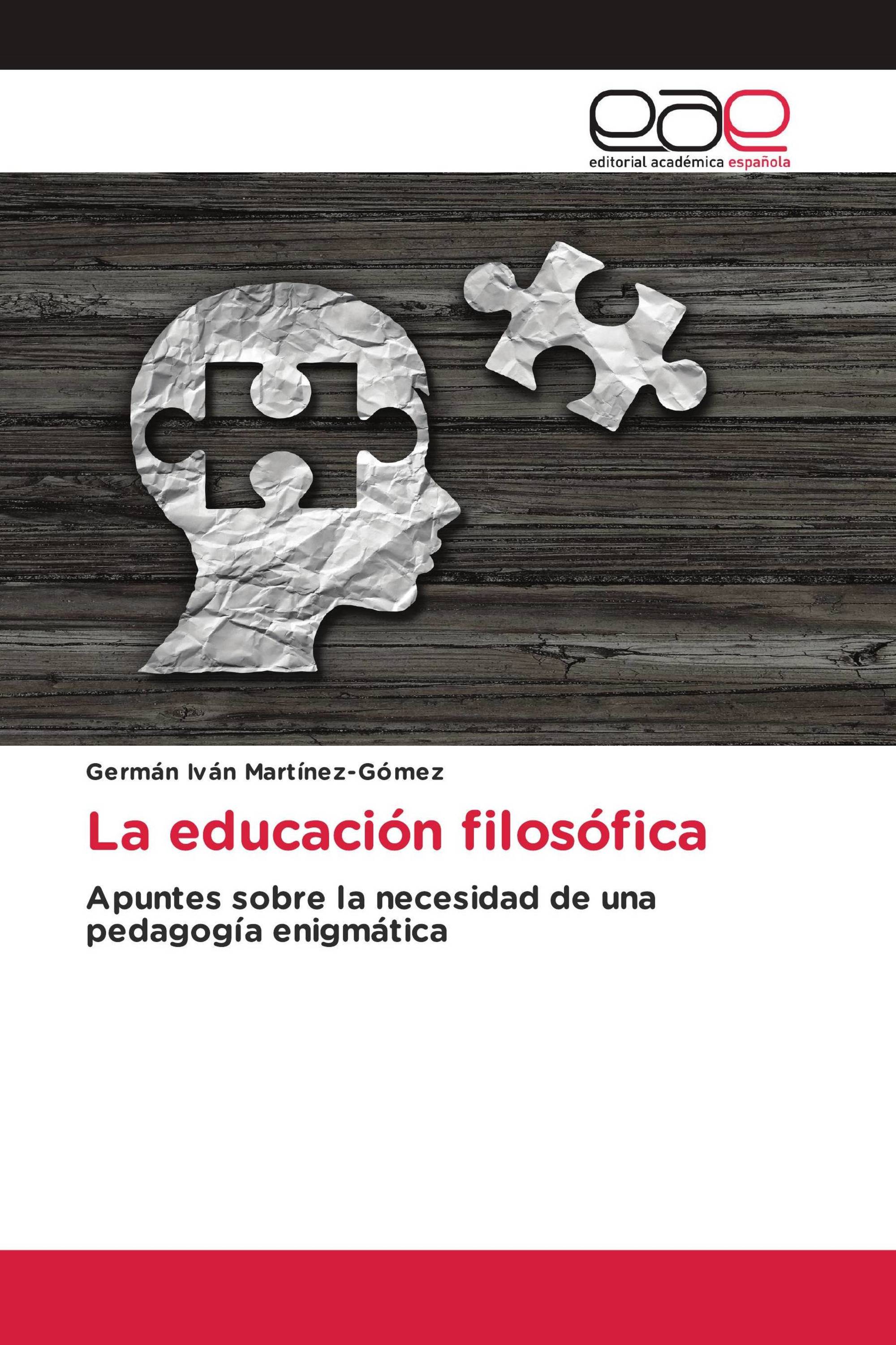 La educación filosófica