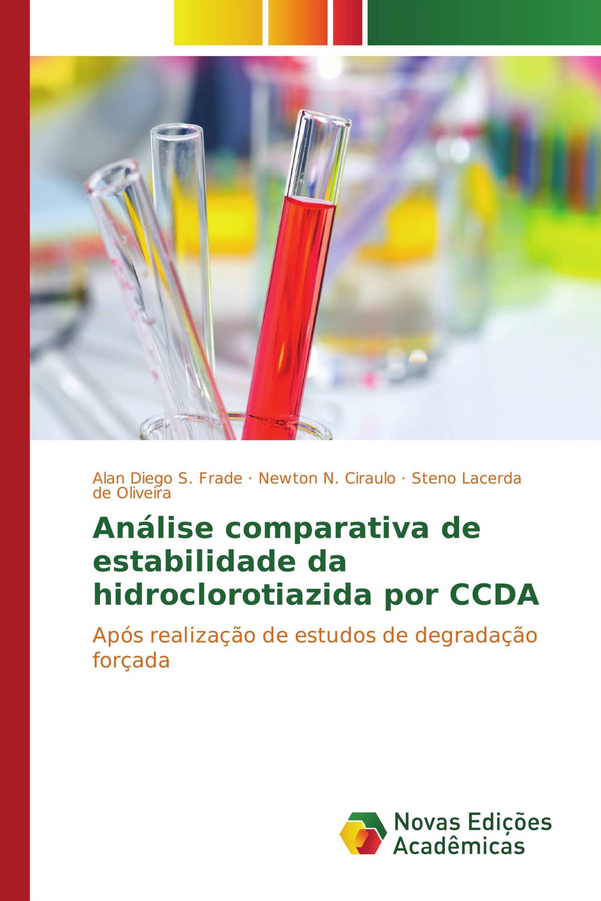 Análise comparativa de estabilidade da hidroclorotiazida por CCDA