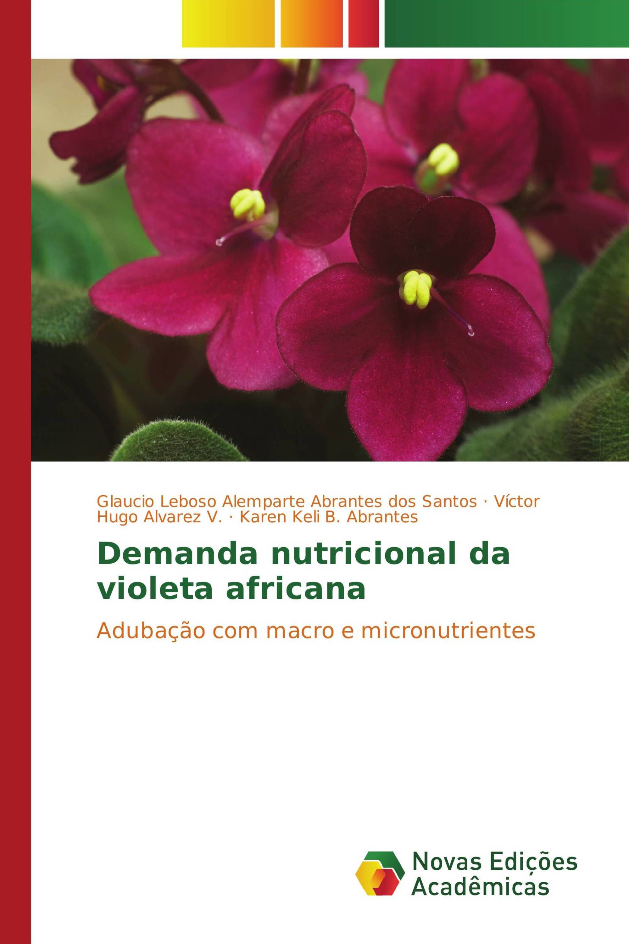 Demanda nutricional da violeta africana