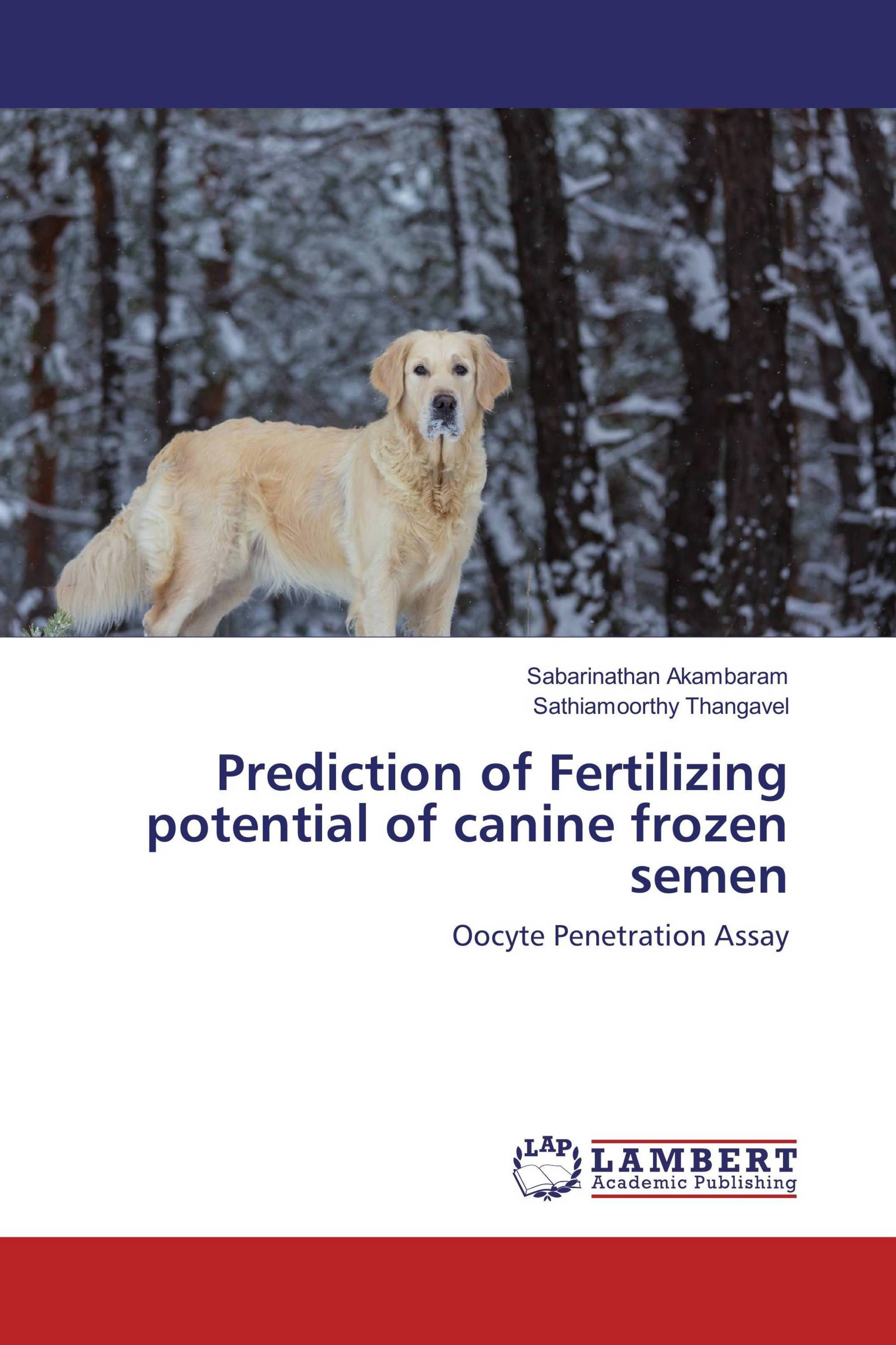 Prediction of Fertilizing potential of canine frozen semen