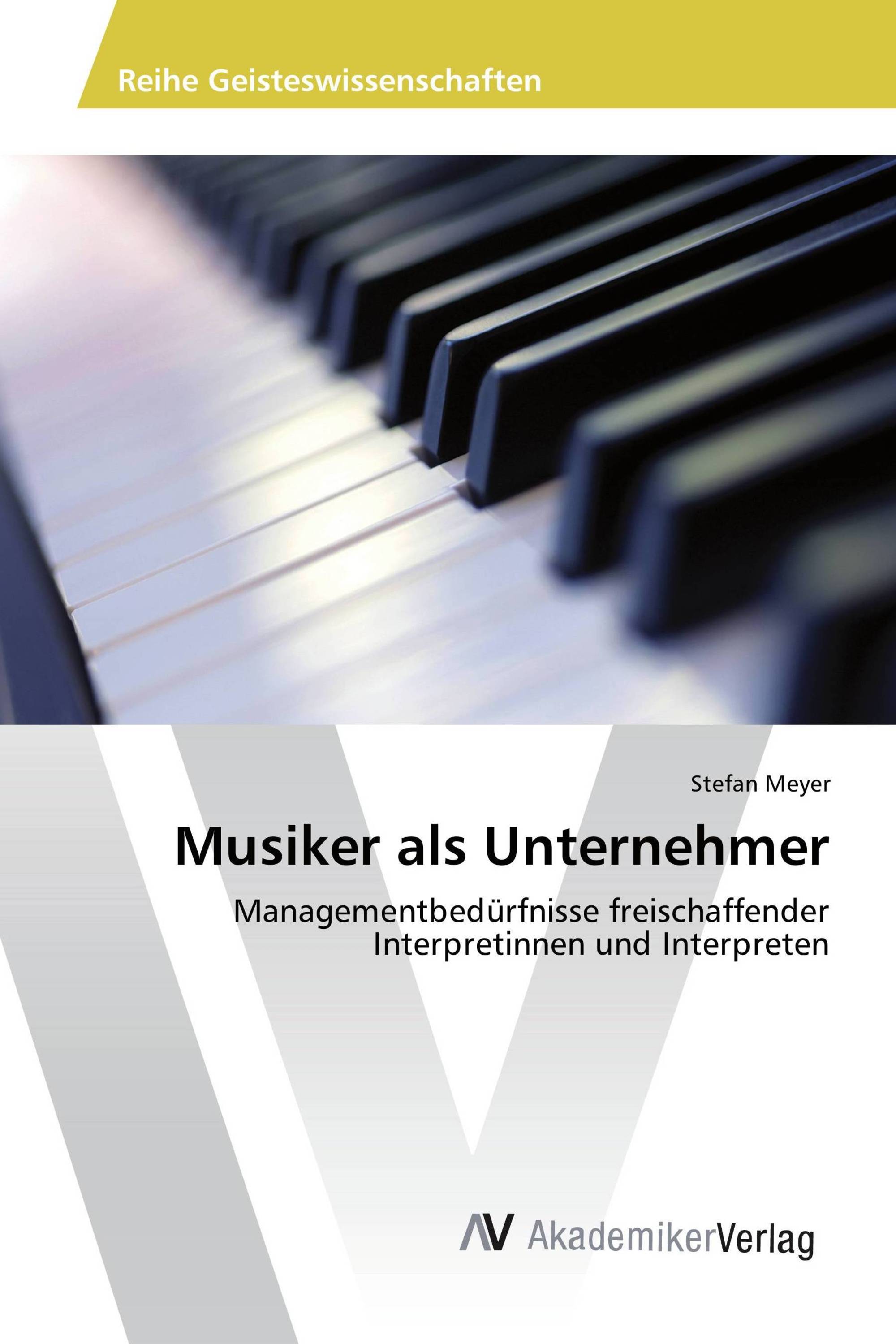 Musiker als Unternehmer