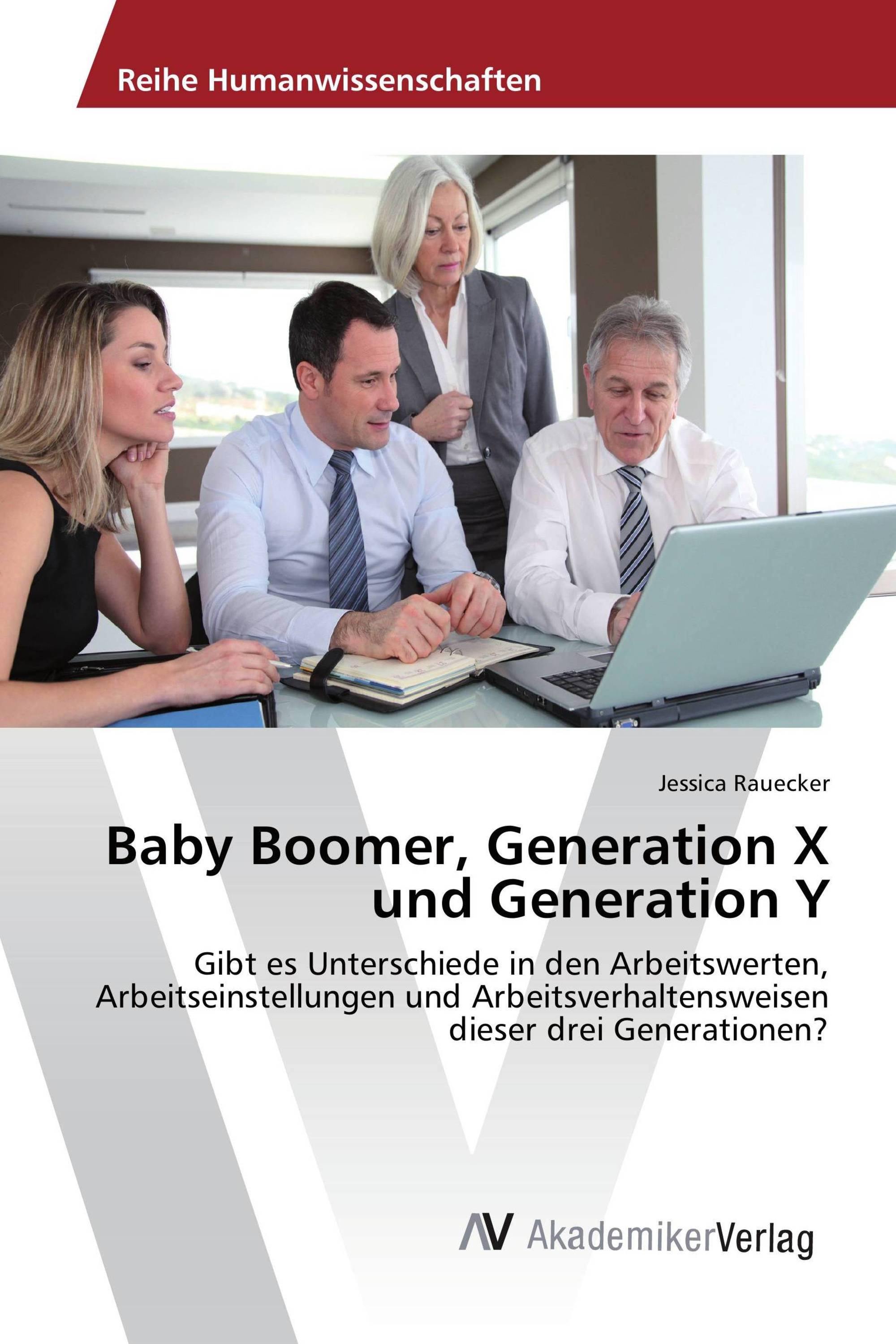 Baby Boomer, Generation X und Generation Y