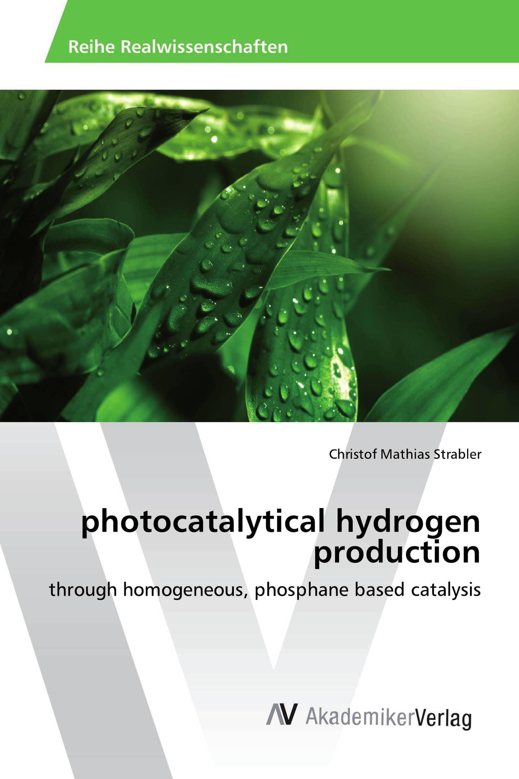 photocatalytical hydrogen production