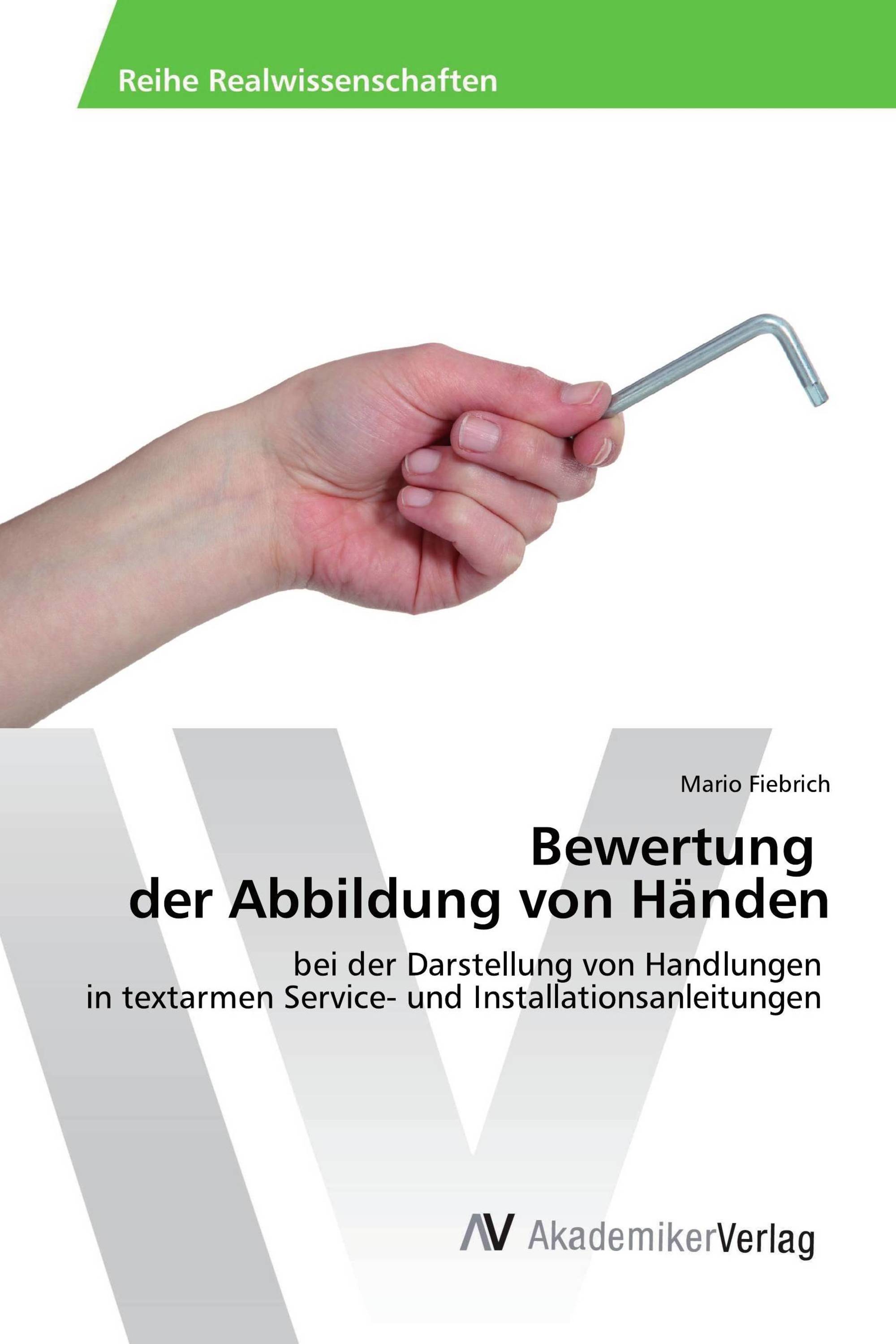 Bewertung der Abbildung von Händen