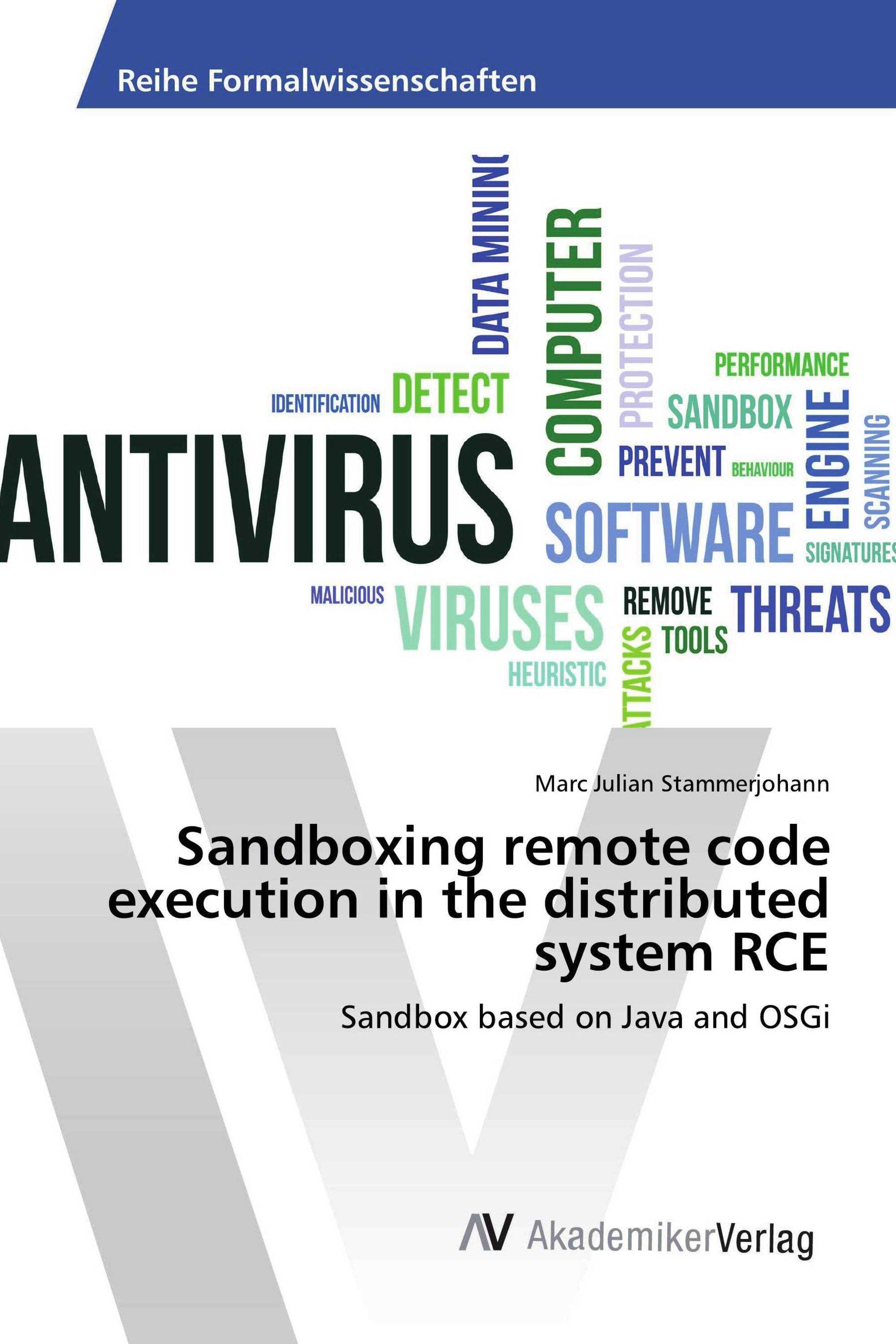 Sandboxing remote code execution in the distributed system RCE