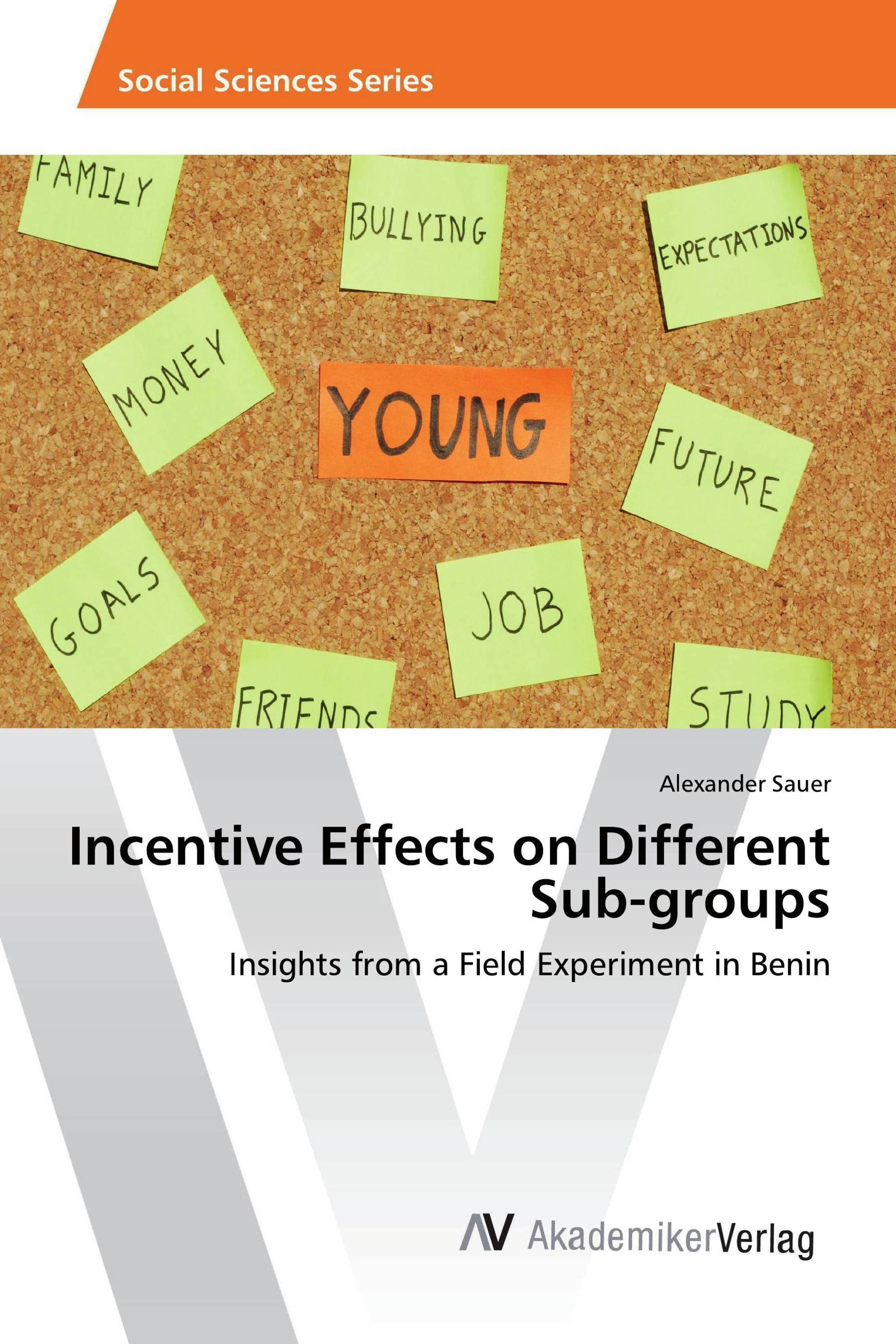 Incentive Effects on Different Sub-groups