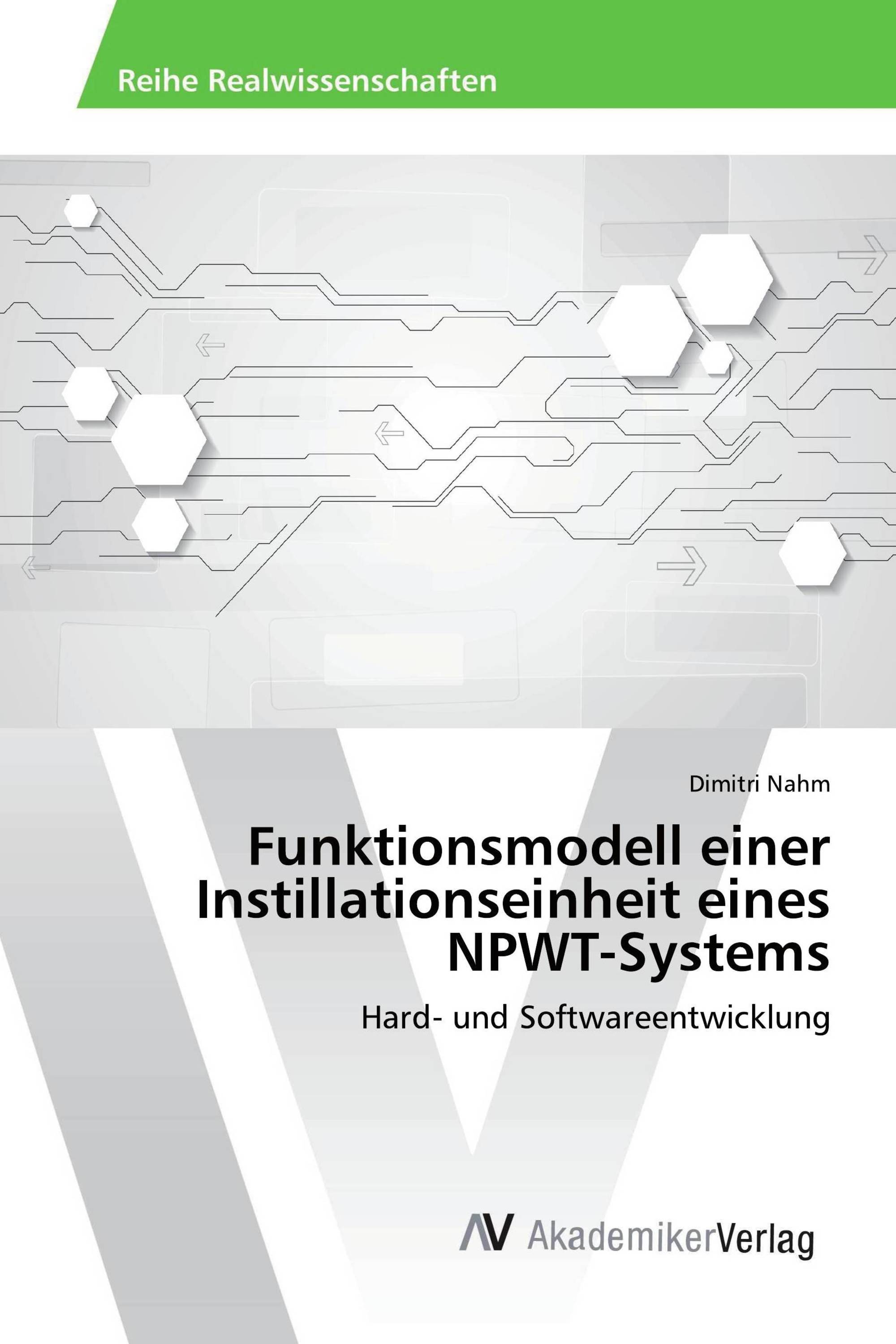 Funktionsmodell einer Instillationseinheit eines NPWT-Systems