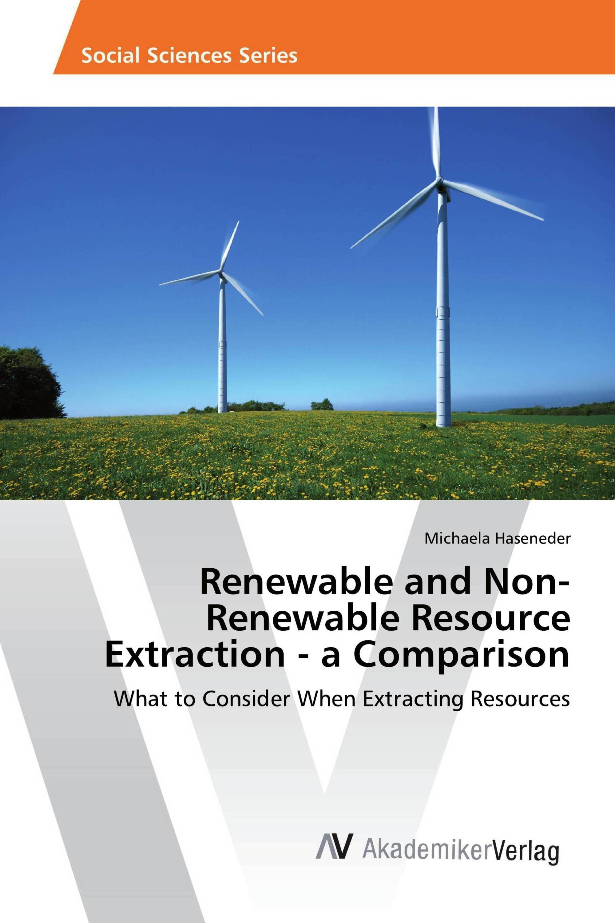 Renewable and Non-Renewable Resource Extraction - a Comparison