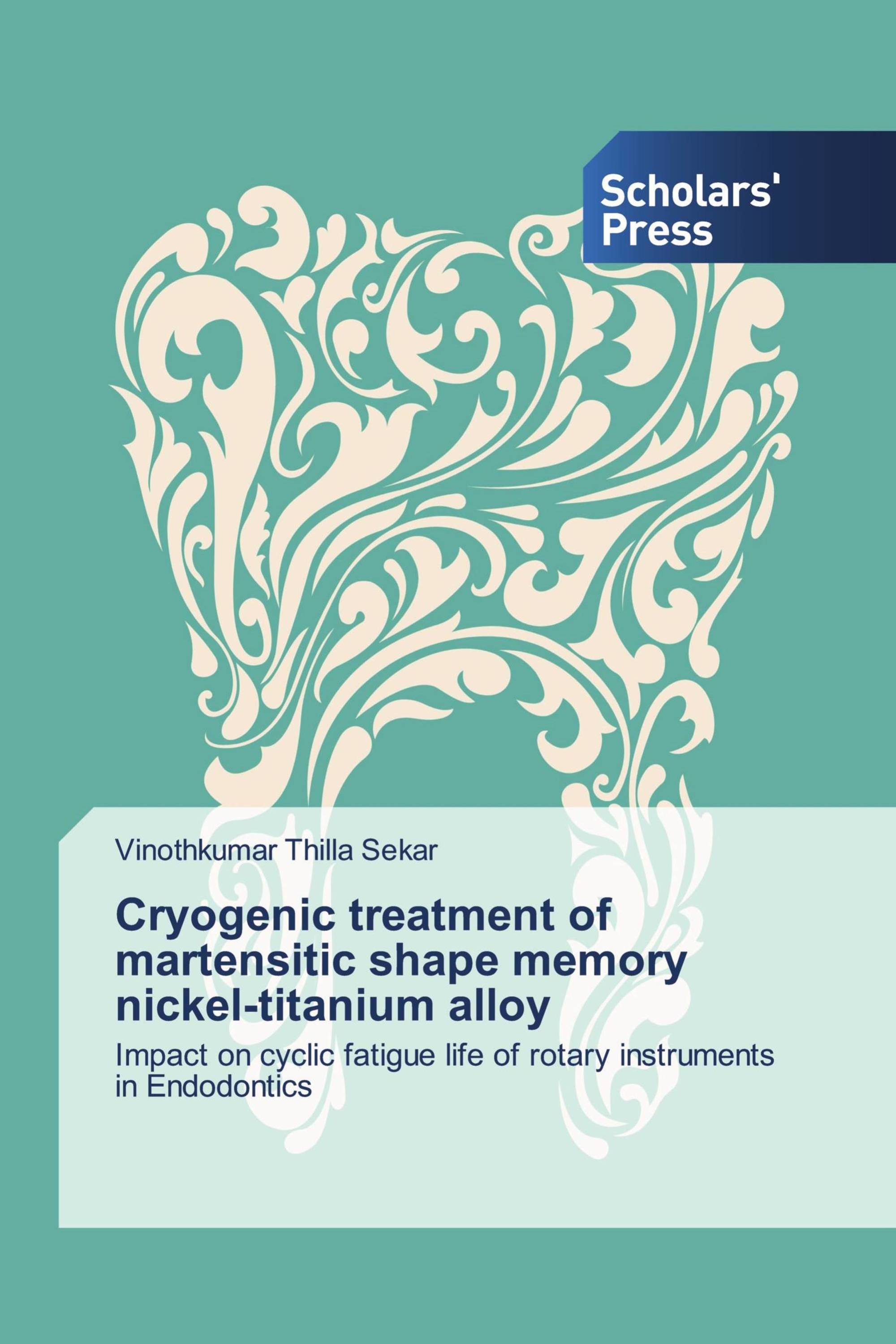 Cryogenic treatment of martensitic shape memory nickel-titanium alloy