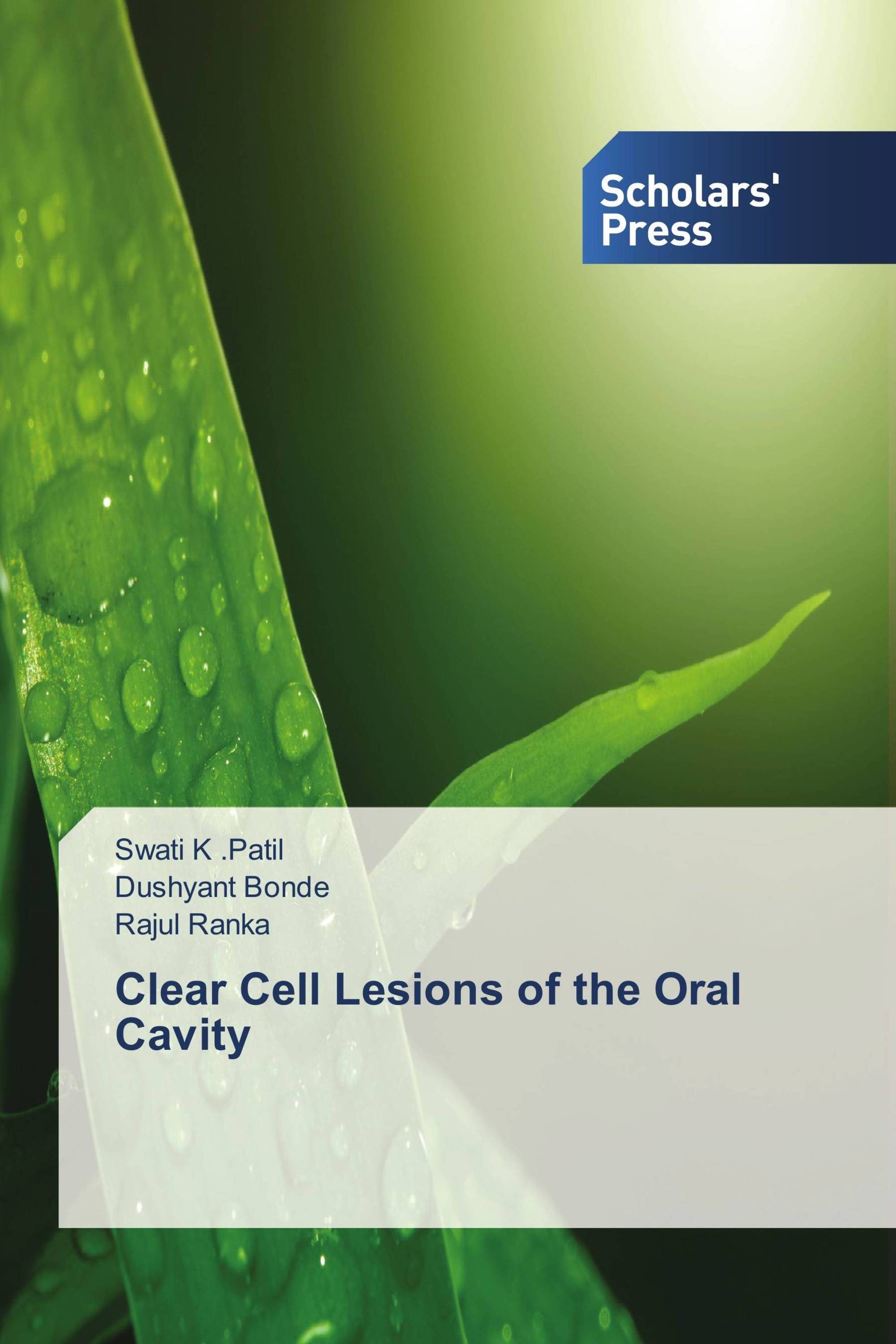 Clear Cell Lesions of the Oral Cavity