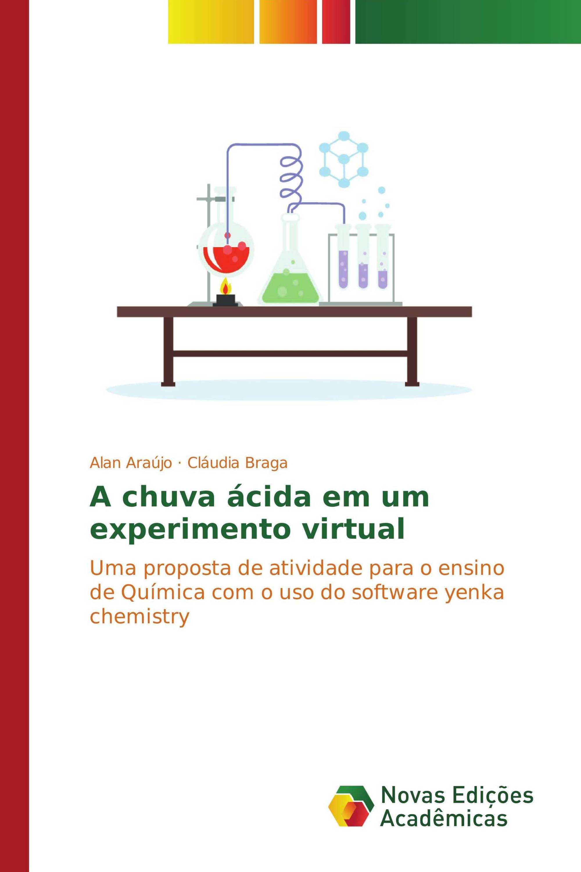 A chuva ácida em um experimento virtual