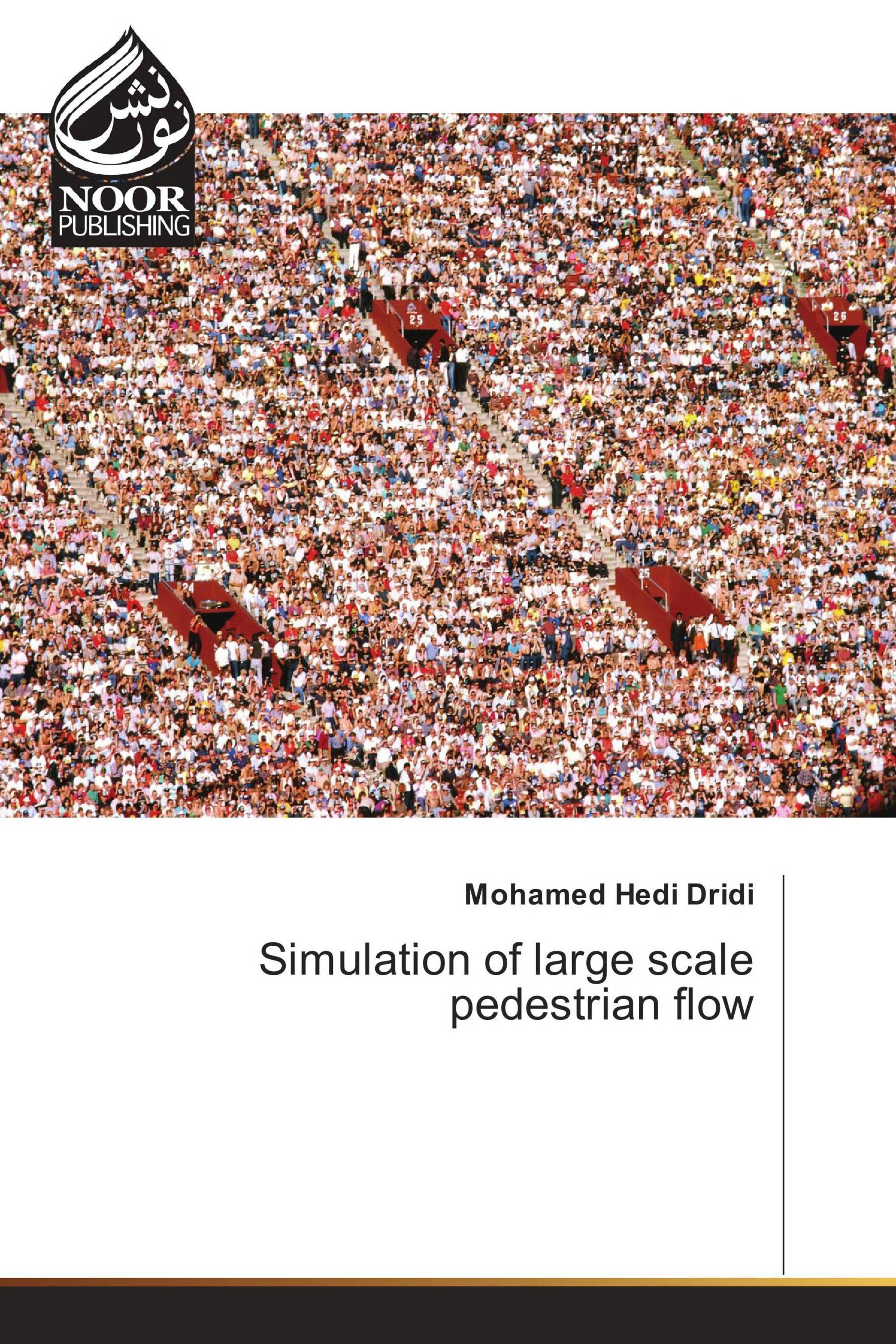 Simulation of large scale pedestrian flow