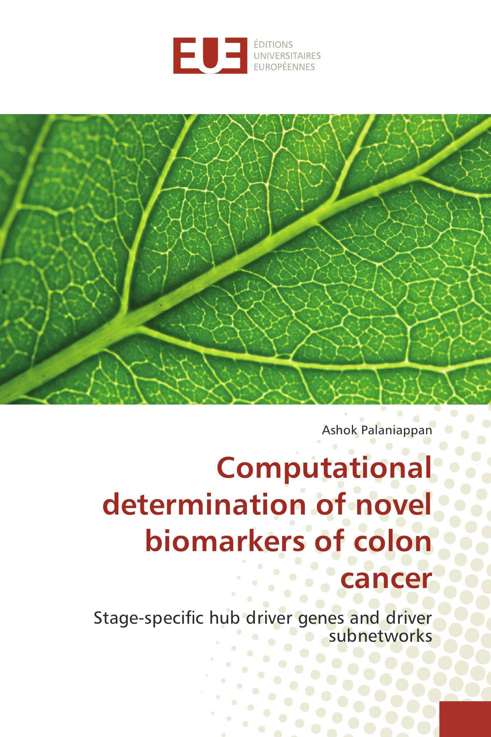 Computational determination of novel biomarkers of colon cancer