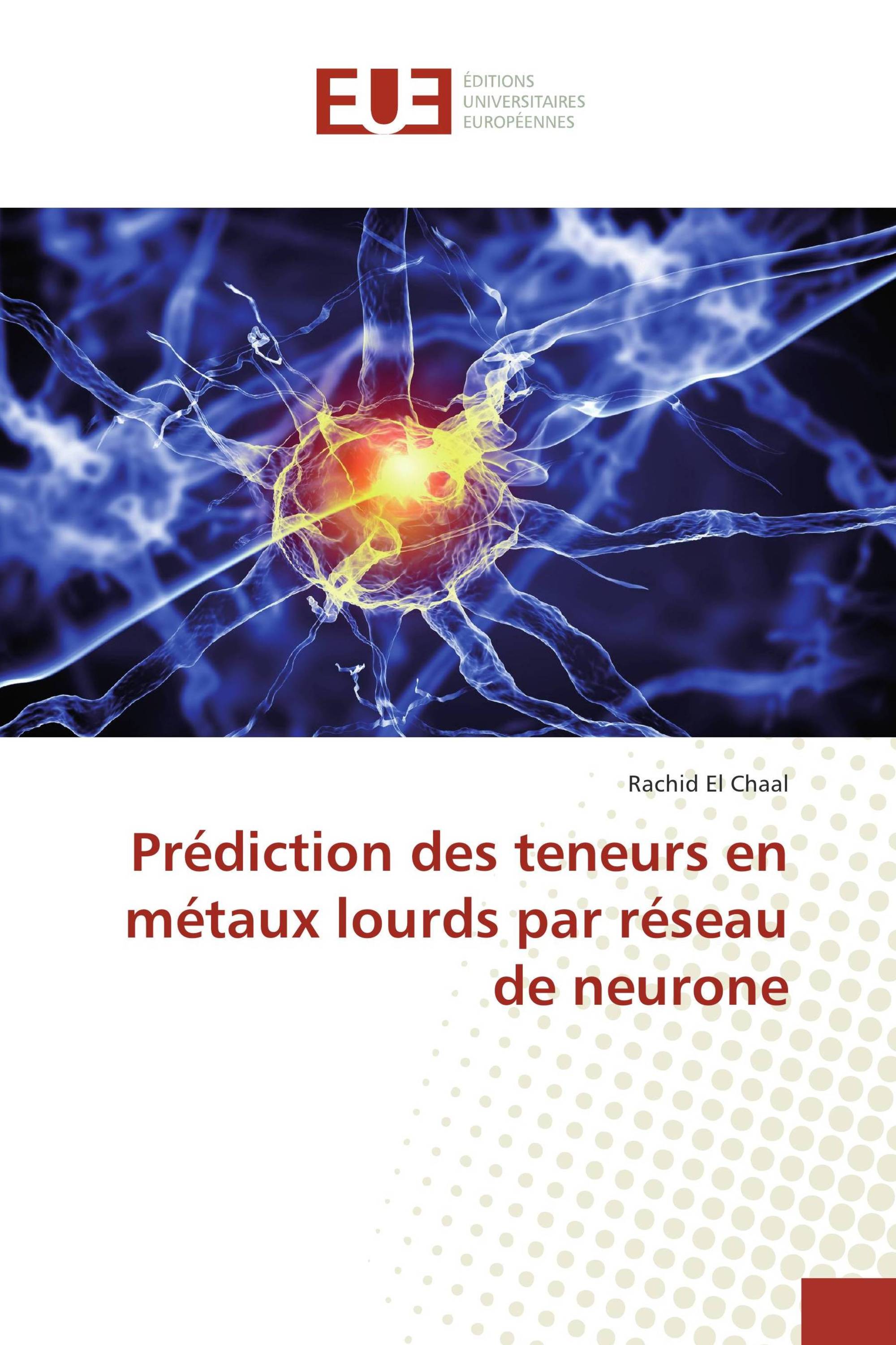 Prédiction des teneurs en métaux lourds par réseau de neurone