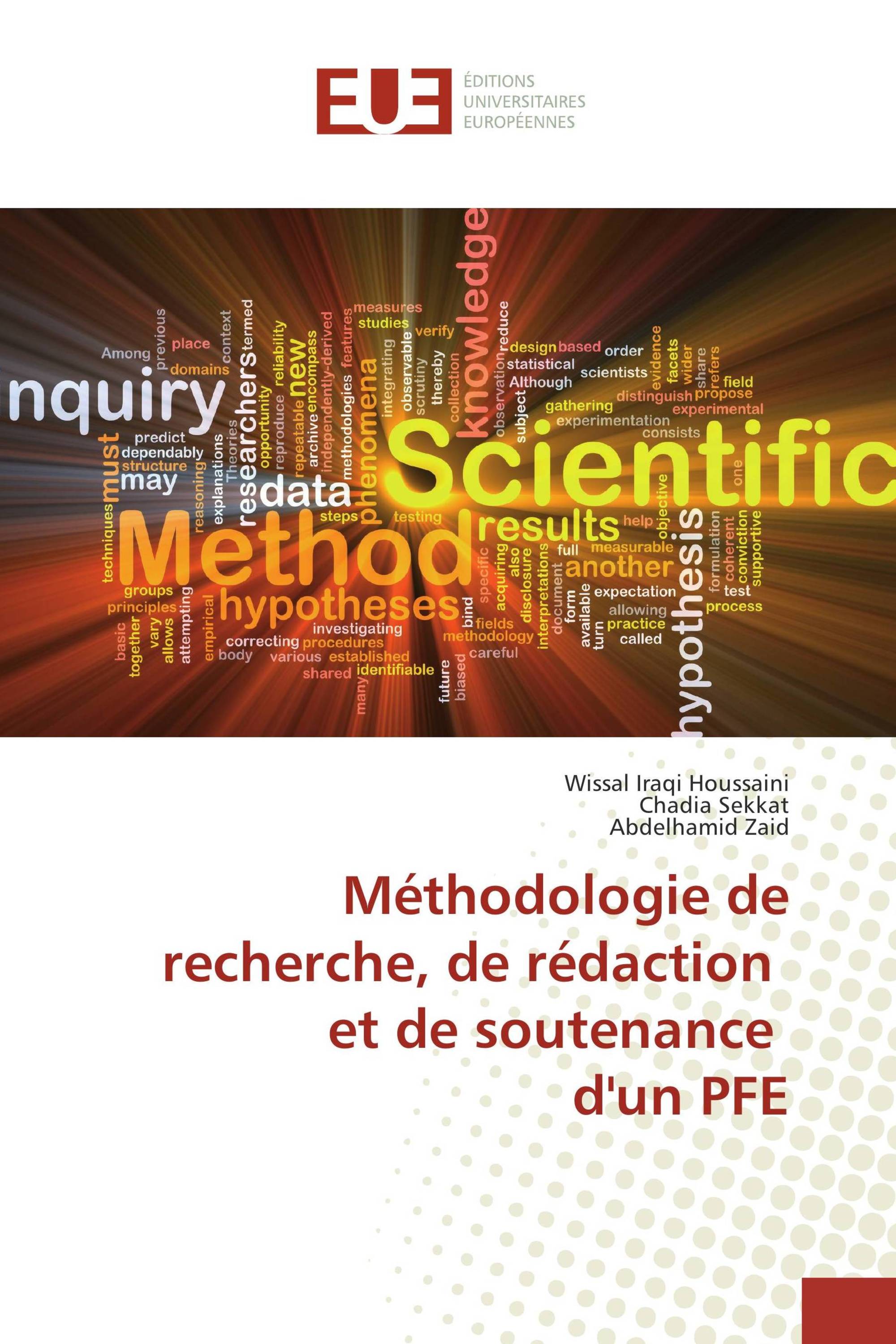 Méthodologie de recherche, de rédaction et de soutenance d'un PFE