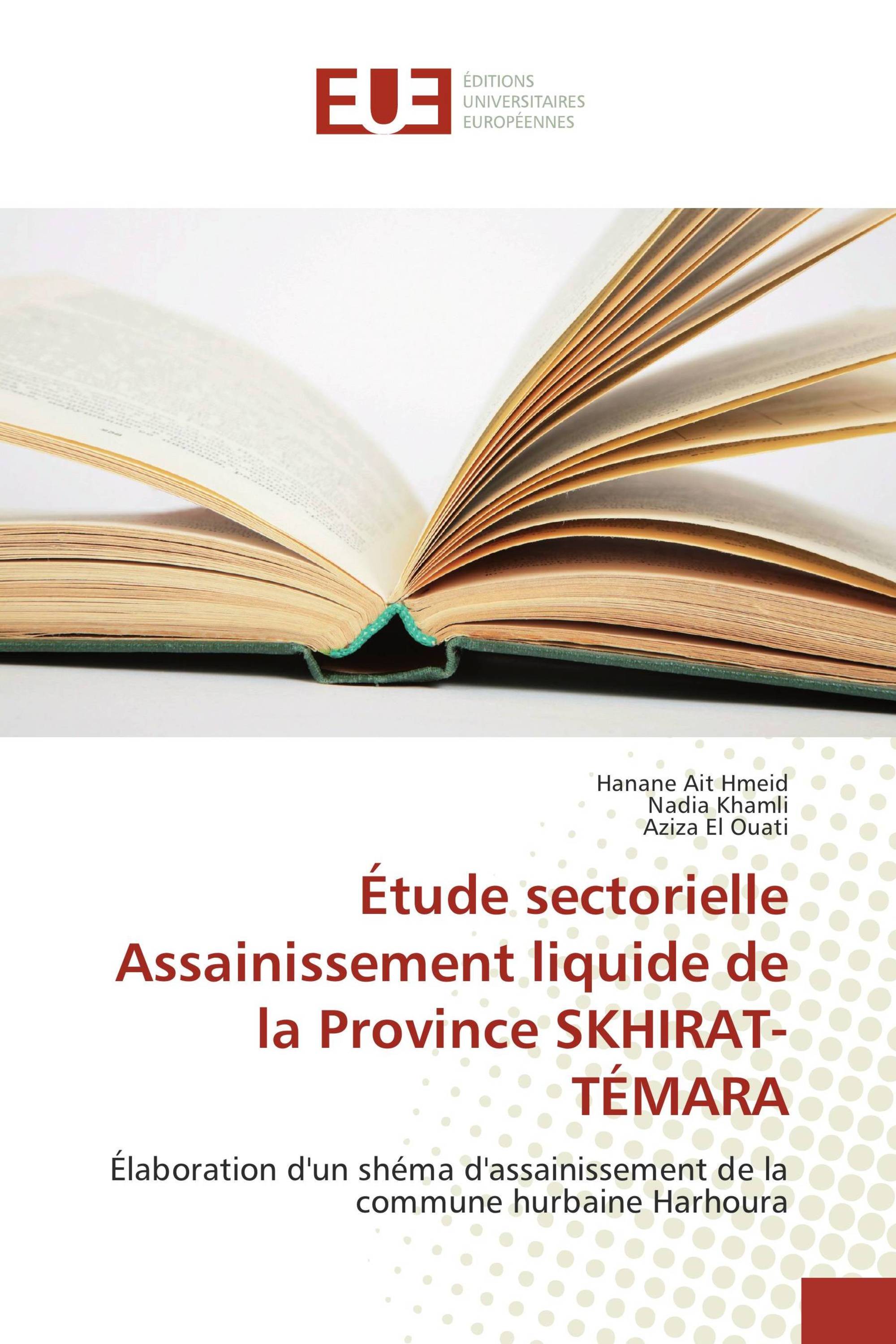 Étude sectorielle Assainissement liquide de la Province SKHIRAT-TÉMARA