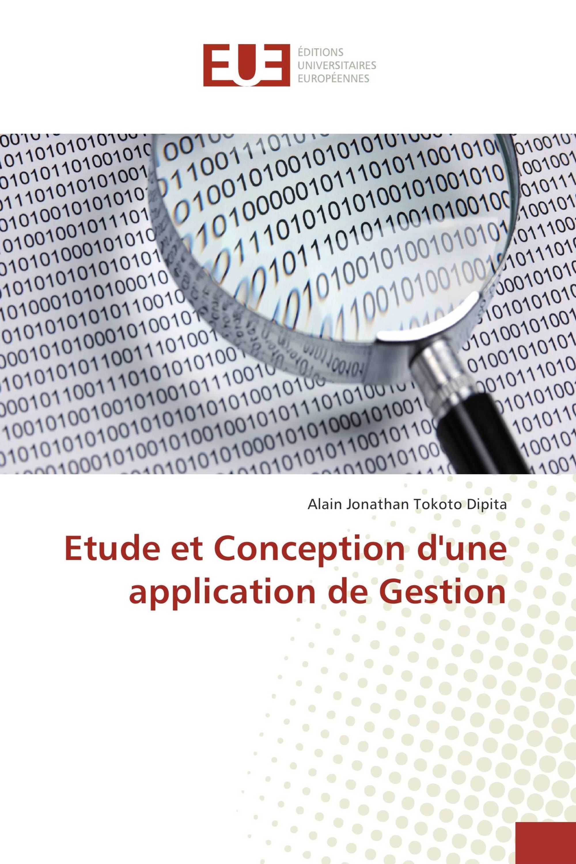 Etude et Conception d'une application de Gestion