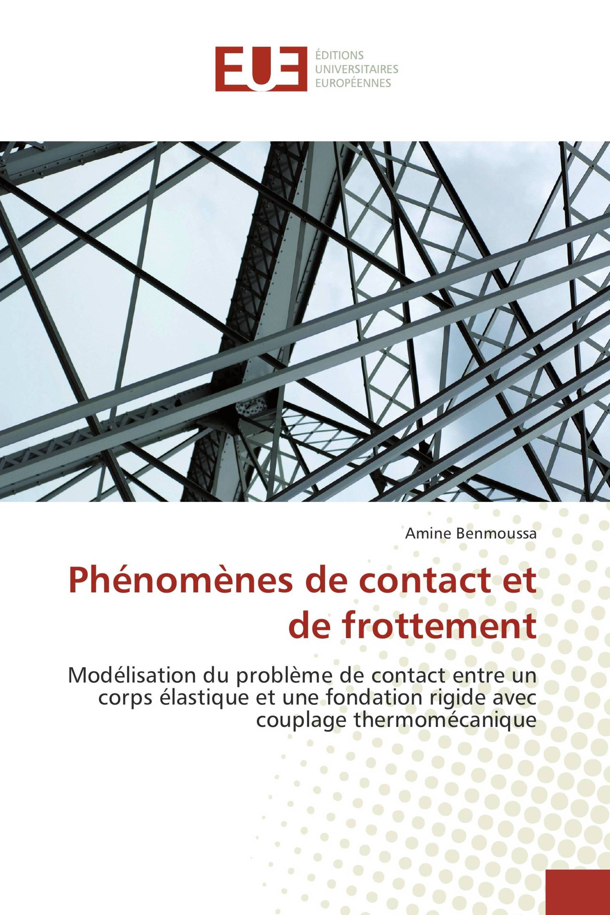 Phénomènes de contact et de frottement