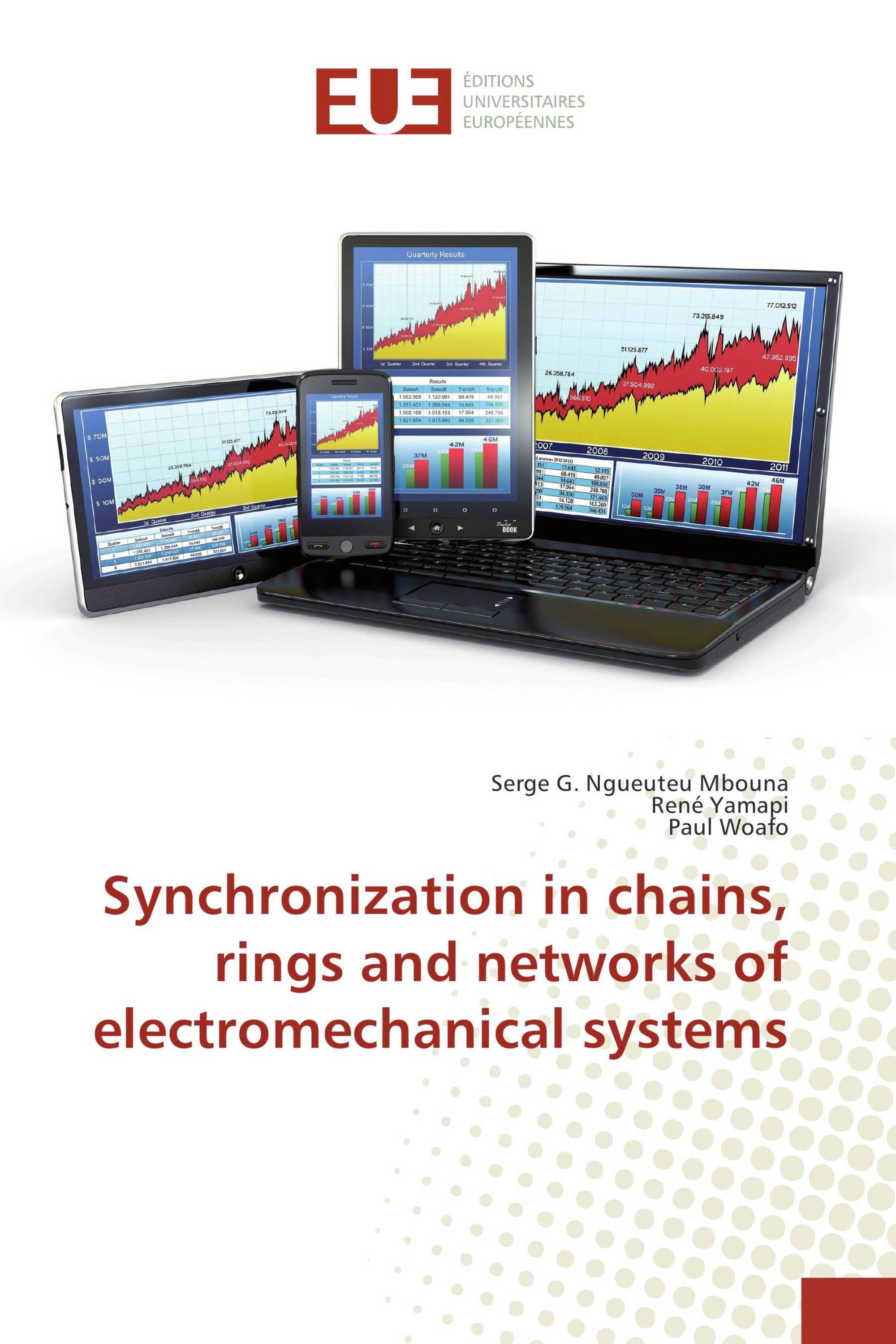 Synchronization in chains, rings and networks of electromechanical systems