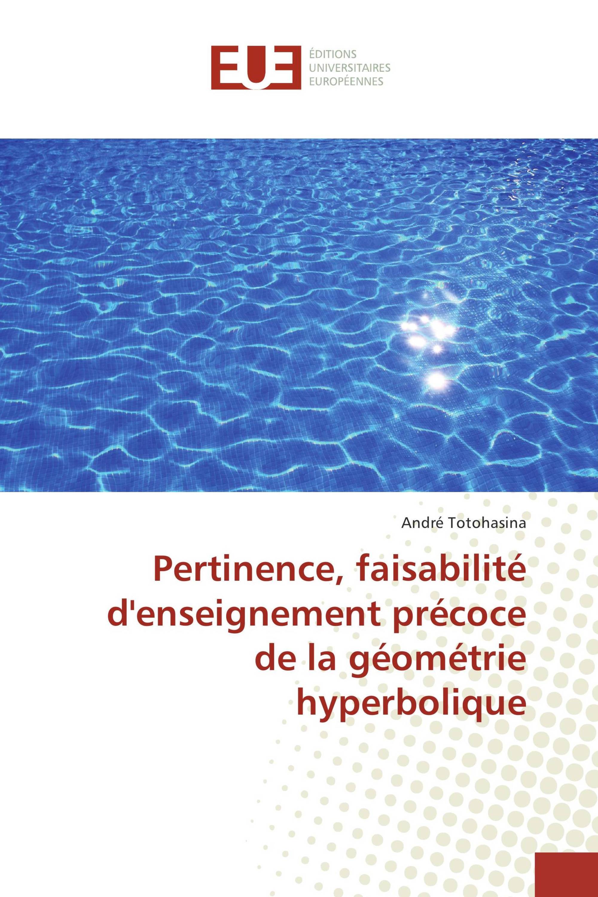 Pertinence, faisabilité d'enseignement précoce de la géométrie hyperbolique