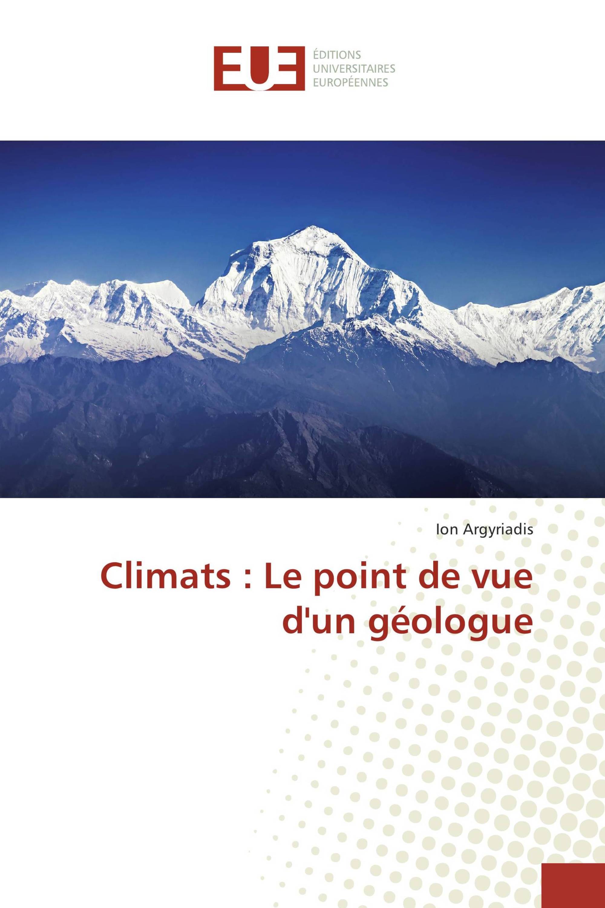 Climats : Le point de vue d'un géologue