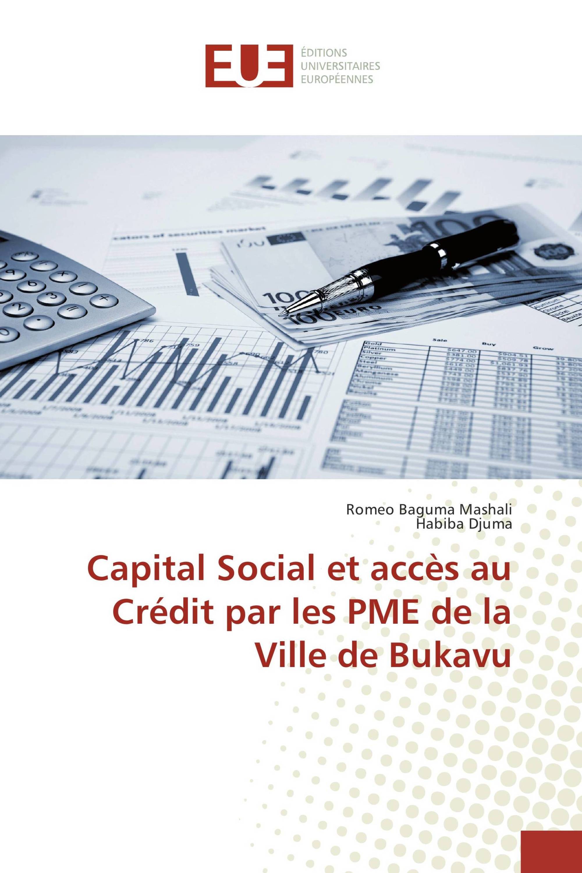 Capital Social et accès au Crédit par les PME de la Ville de Bukavu